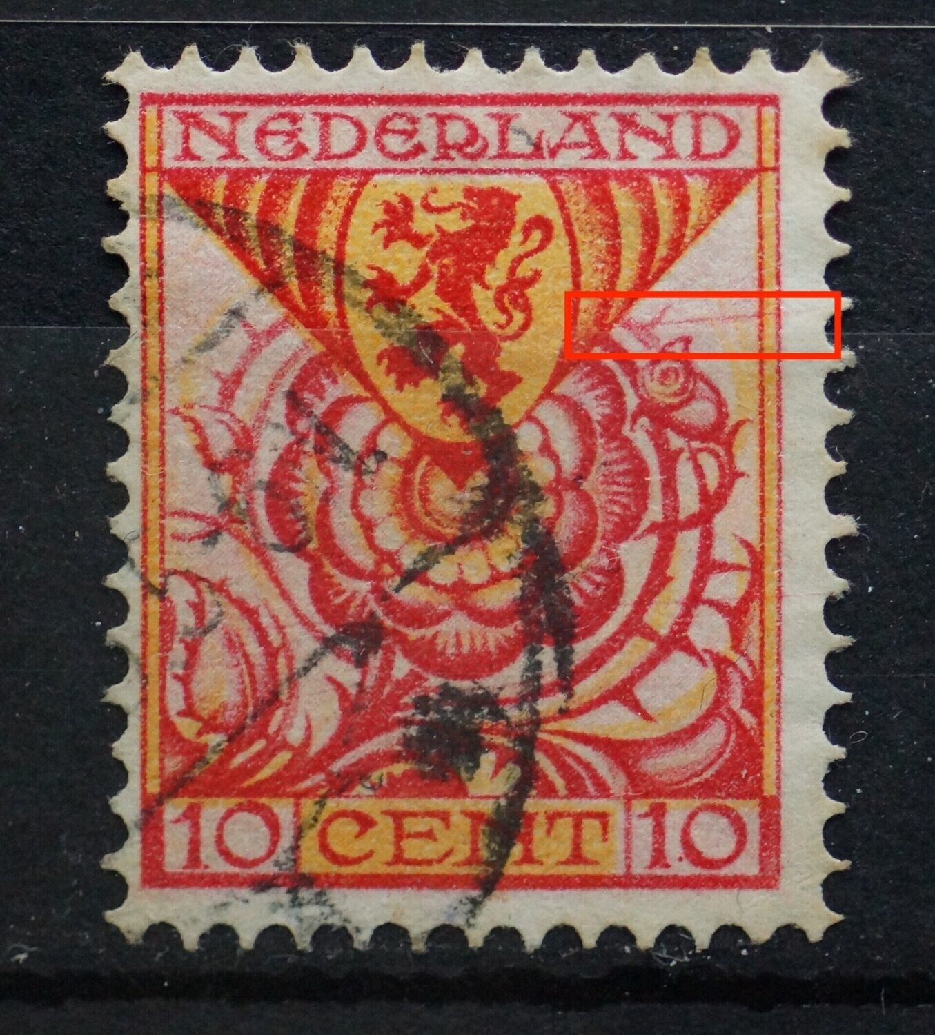 NVPH 168 - o.a. rode graveerkras