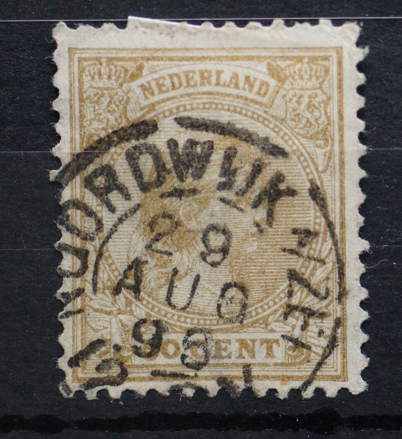 Noordwijk (Z:H:) op NVPH 43 (redelijk) - schaars