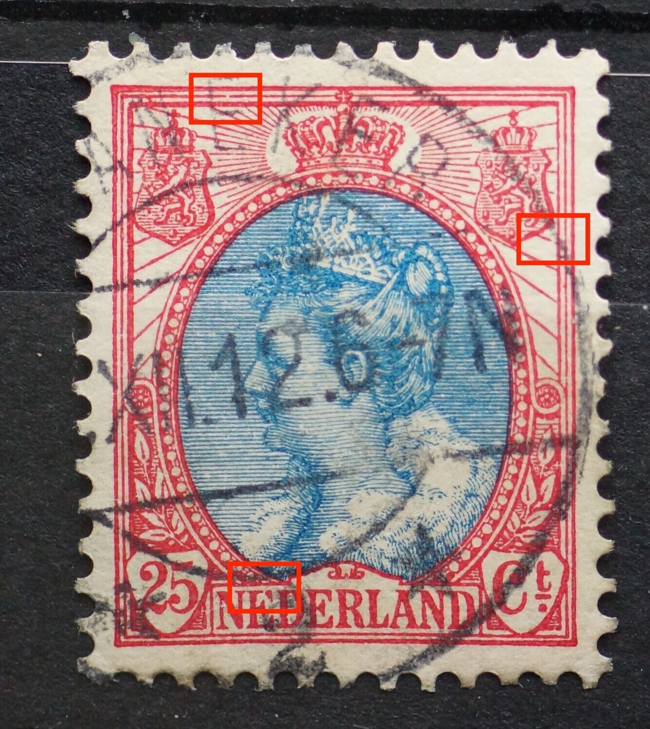 NVPH 71 - diverse kleine breuken NVPH 71 - diverse kleine breuken