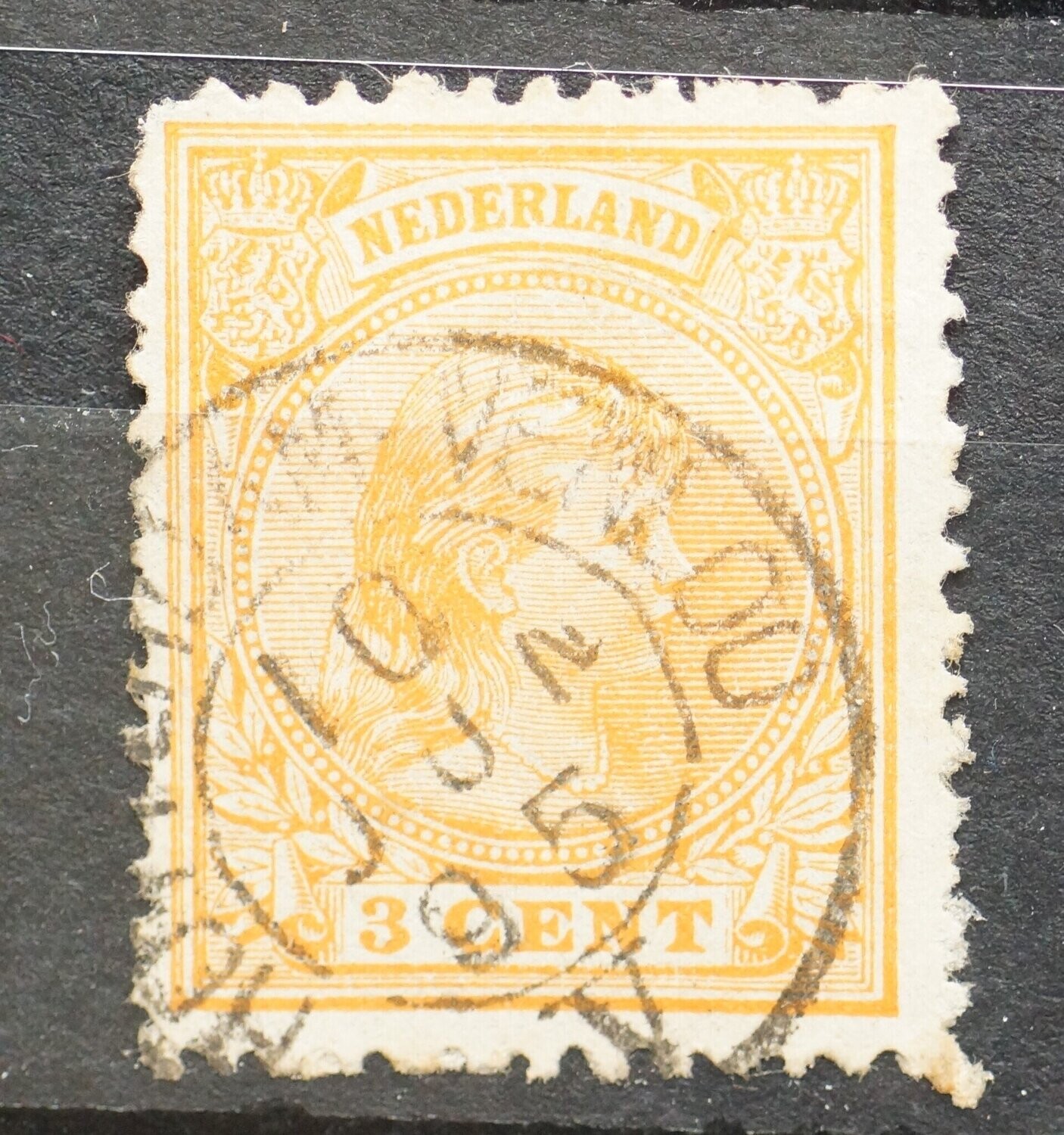 Rotterdam-Venloo V op NVPH 34 (fraai) Rotterdam-Venloo V op NVPH 34 (fraai)