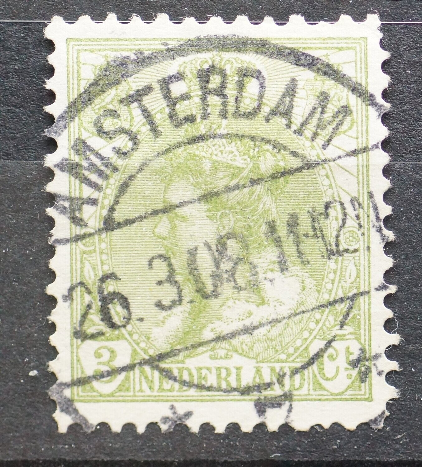 Amsterdam 7 op NVPH 57 Amsterdam 7 op NVPH 57