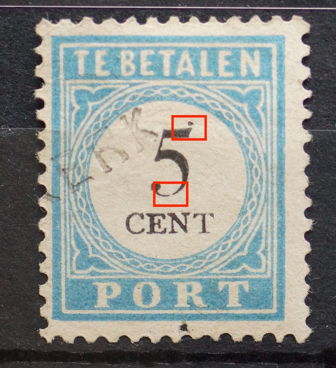 NVPH P6 - breukjes in cijfer 5
