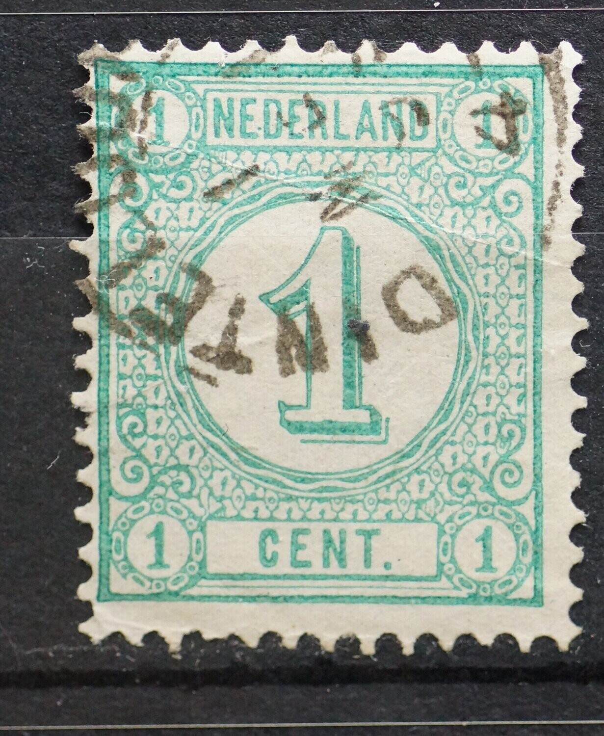 Dinteloord op NVPH 31 - plaatfout