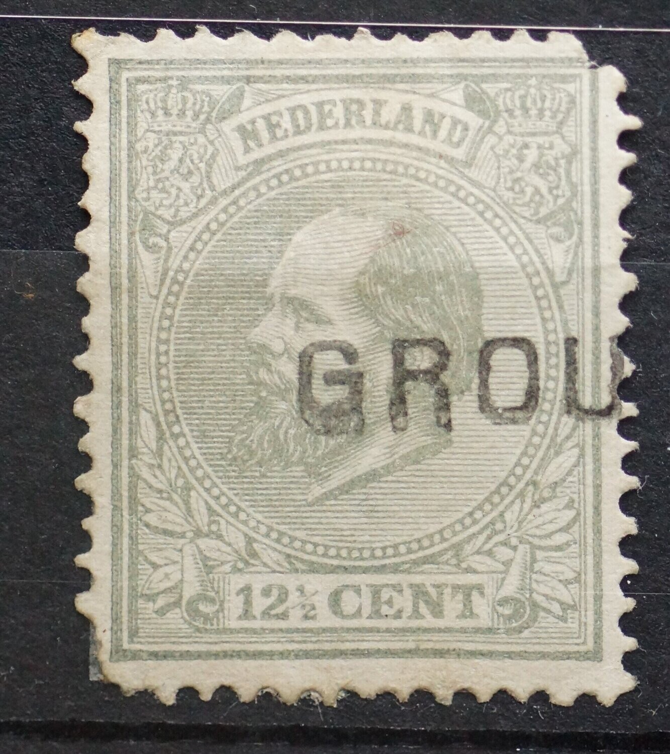 Grouw op NVPH 22 (fraai)