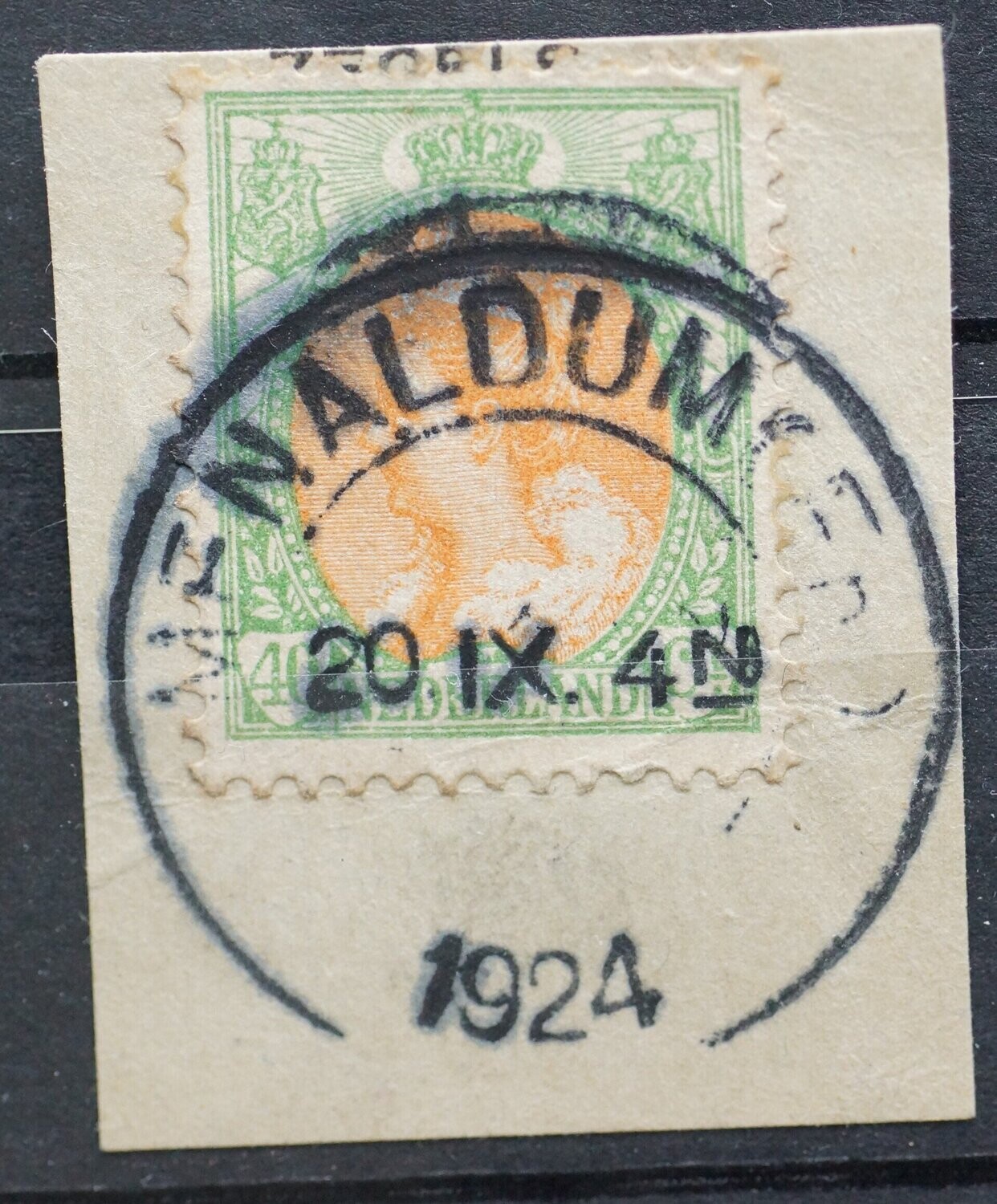 Menaldum (Fr.) 1 op NVPH 75