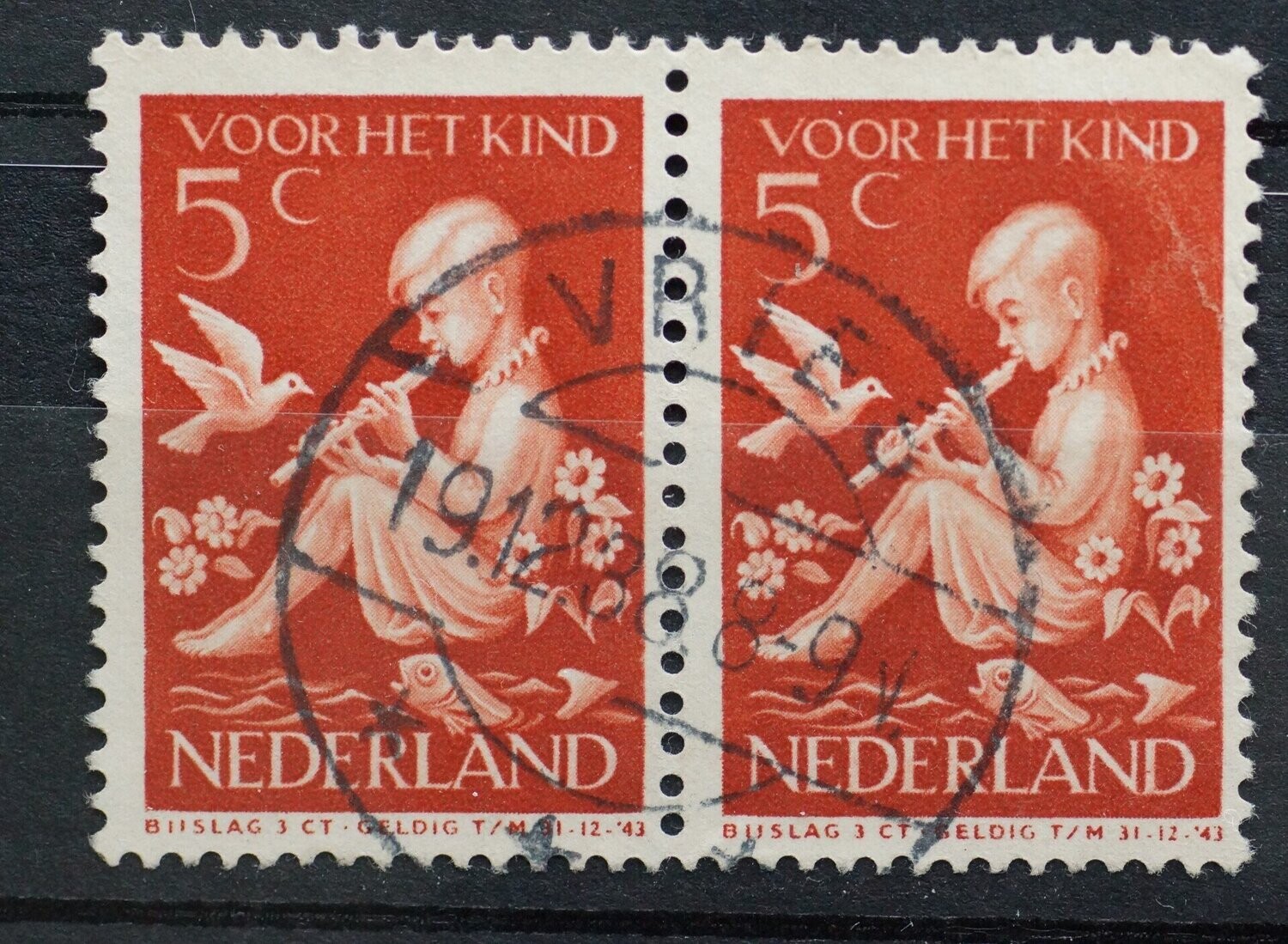 Vries op NVPH 316 (paar)