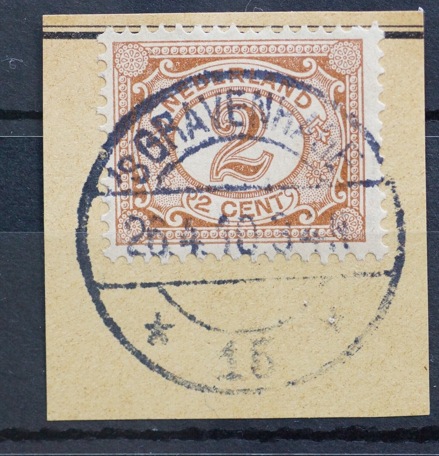 sGravenhage 15 op NVPH 54 sGravenhage 15 op NVPH 54