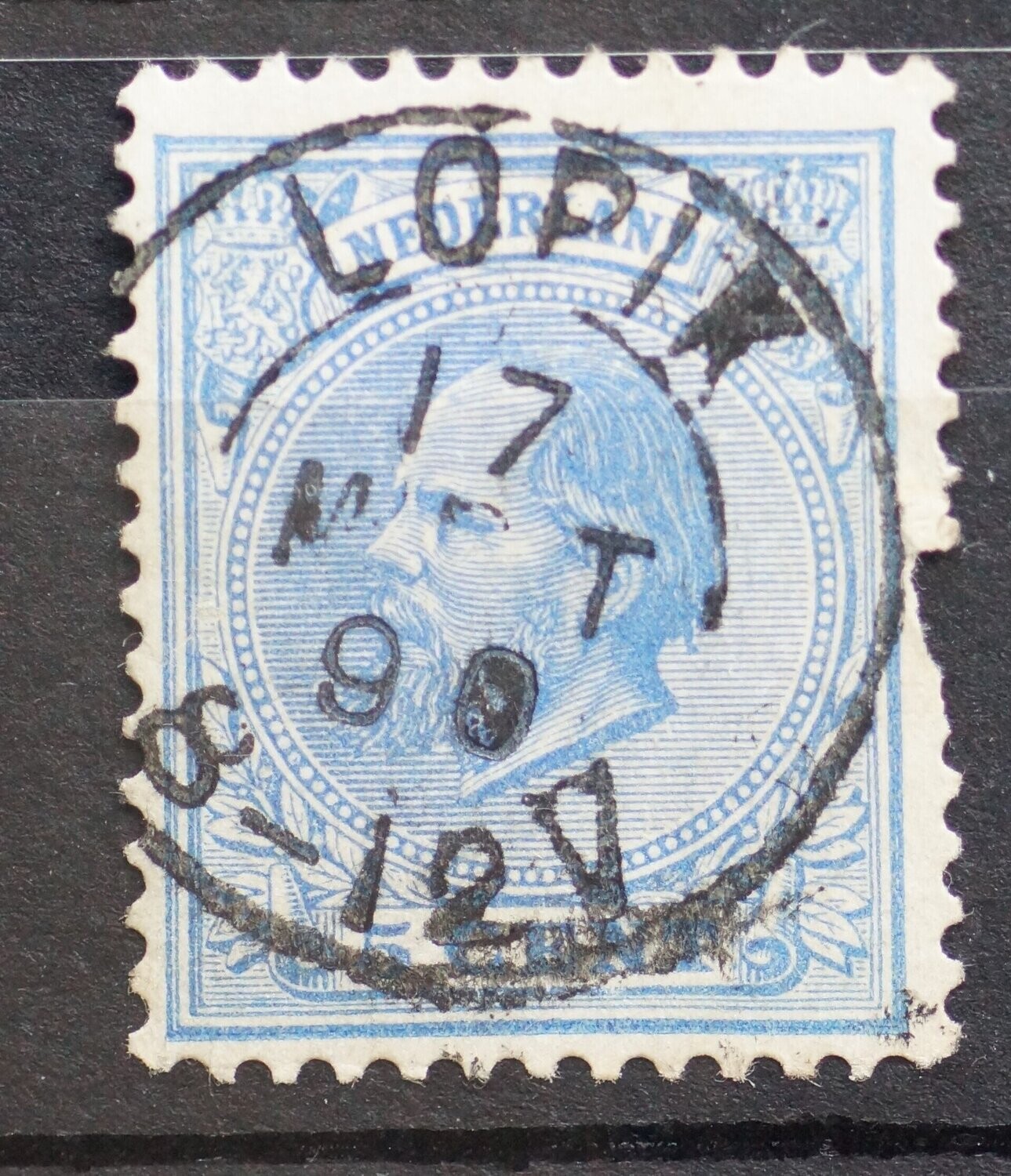 Lopik op NVPH 19 (fraai)