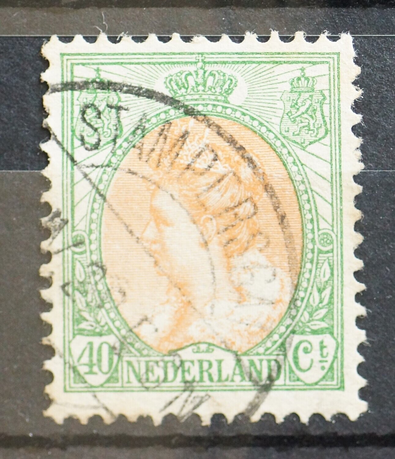 Stampersgat op NVPH 73