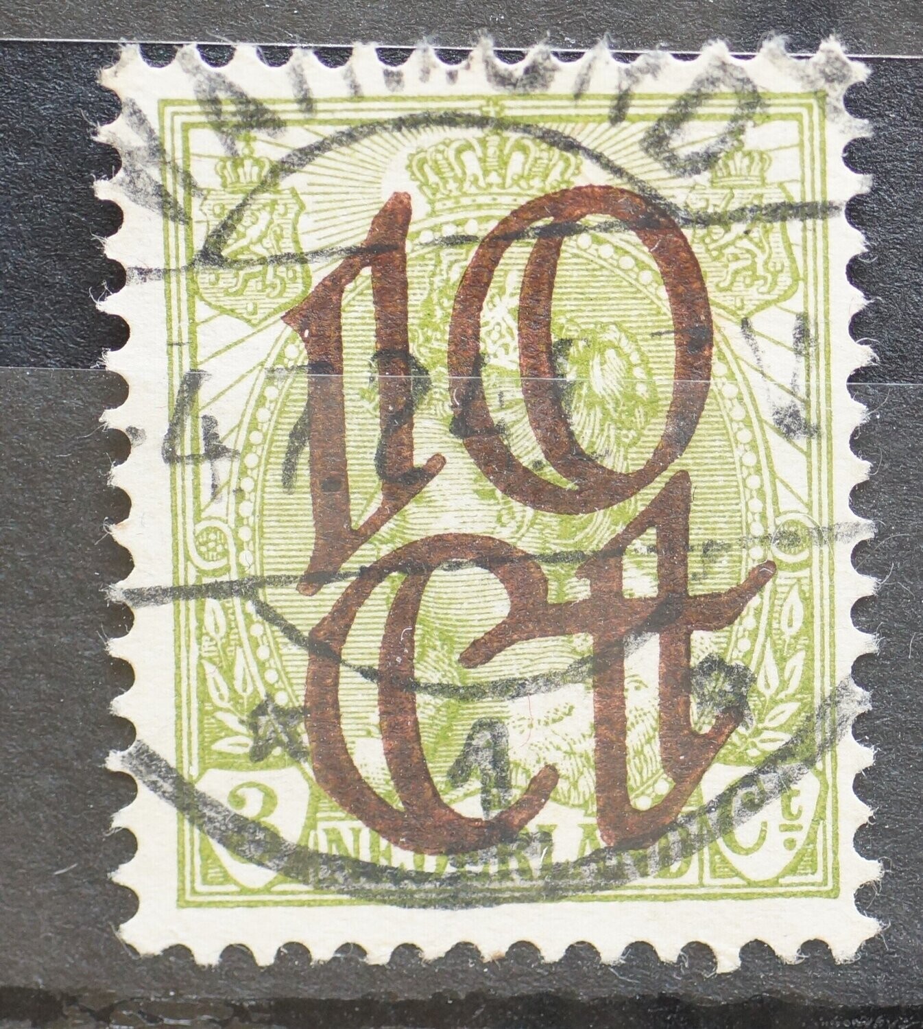 Warmond 1 op NVPH 116 - vrij schaars