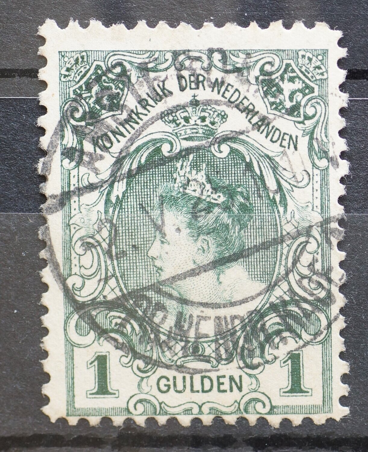 Amsterdam Pr. Hendr. Kade 1 op NVPH 77 - vrij schaars