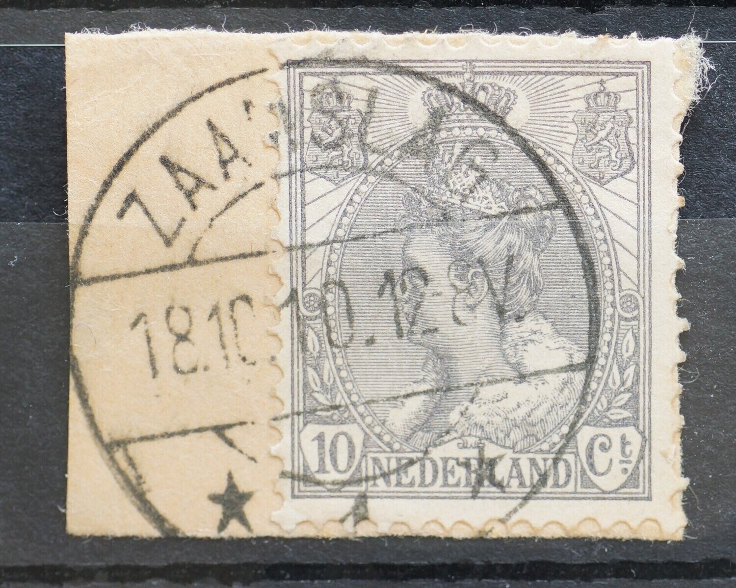 Zaamslag 1 op NVPH 62