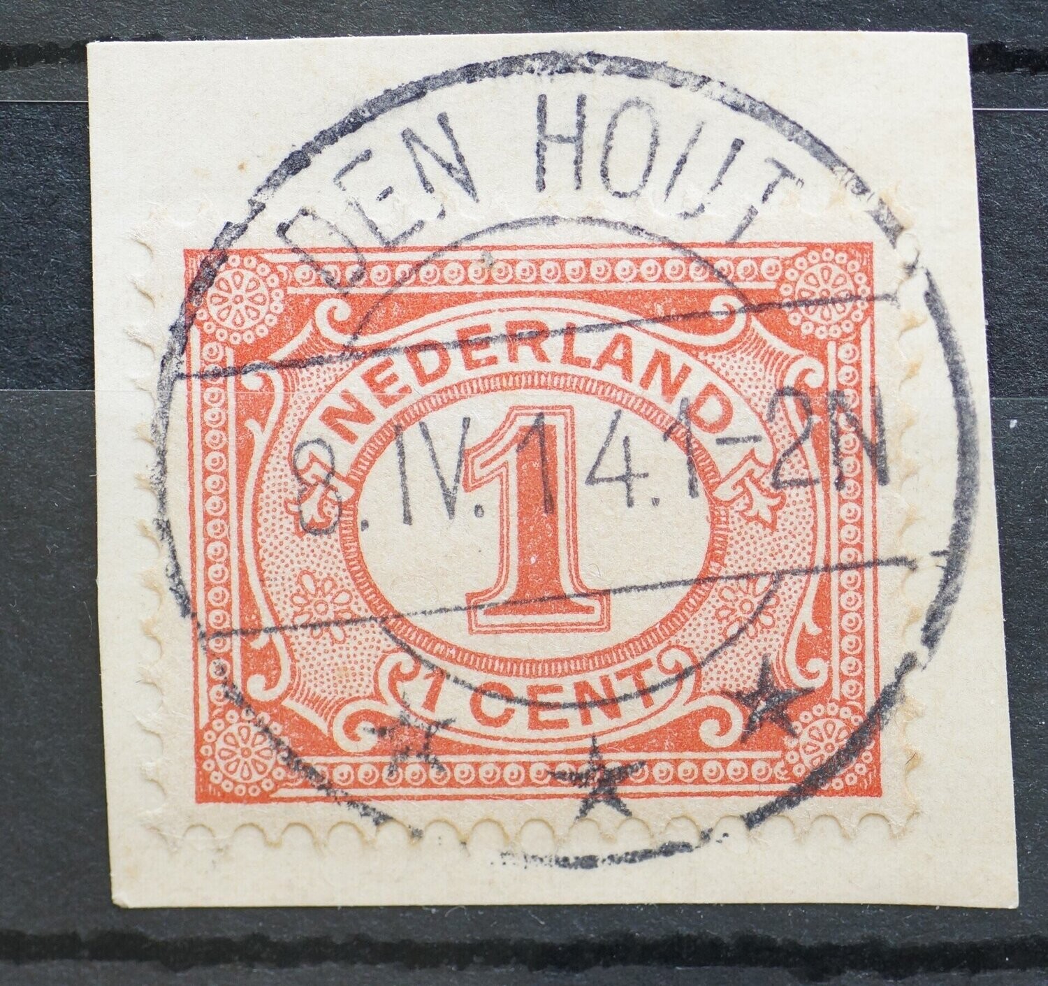 Den Hout op NVPH 51 - vrij zeldzaam Den Hout op NVPH 51 - vrij zeldzaam