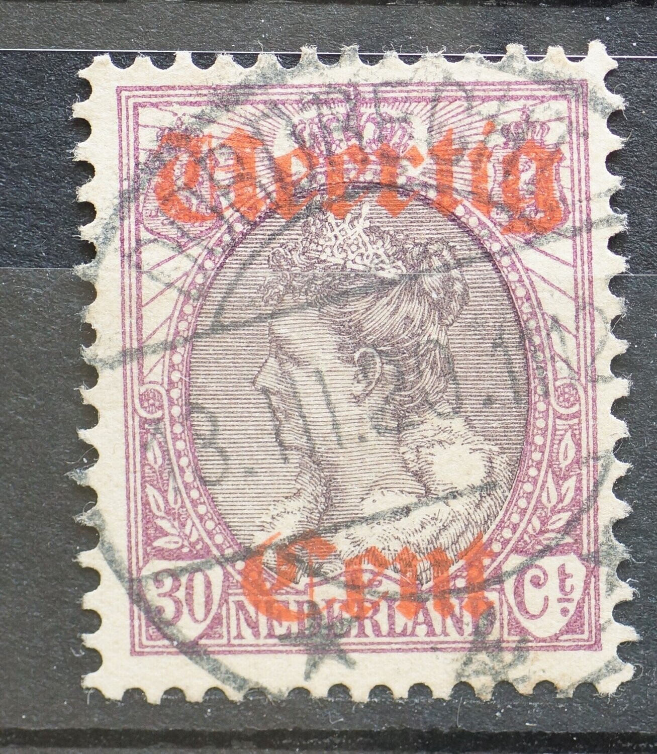 Dordrecht 4 op NVPH 102 - zeldzaam