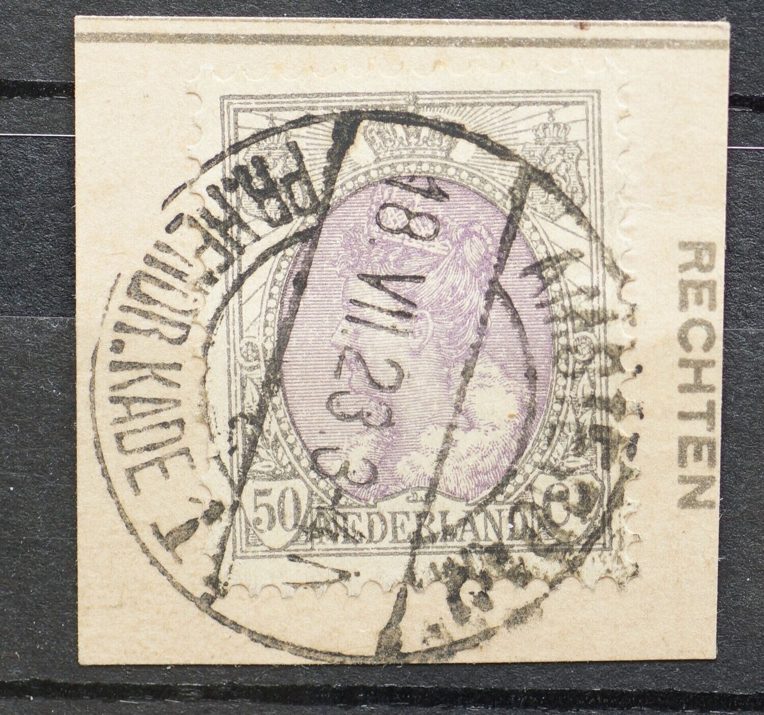 Amsterdam Pr. Hendr. Kade 1 op NVPH 75 Amsterdam Pr. Hendr. Kade 1 op NVPH 75