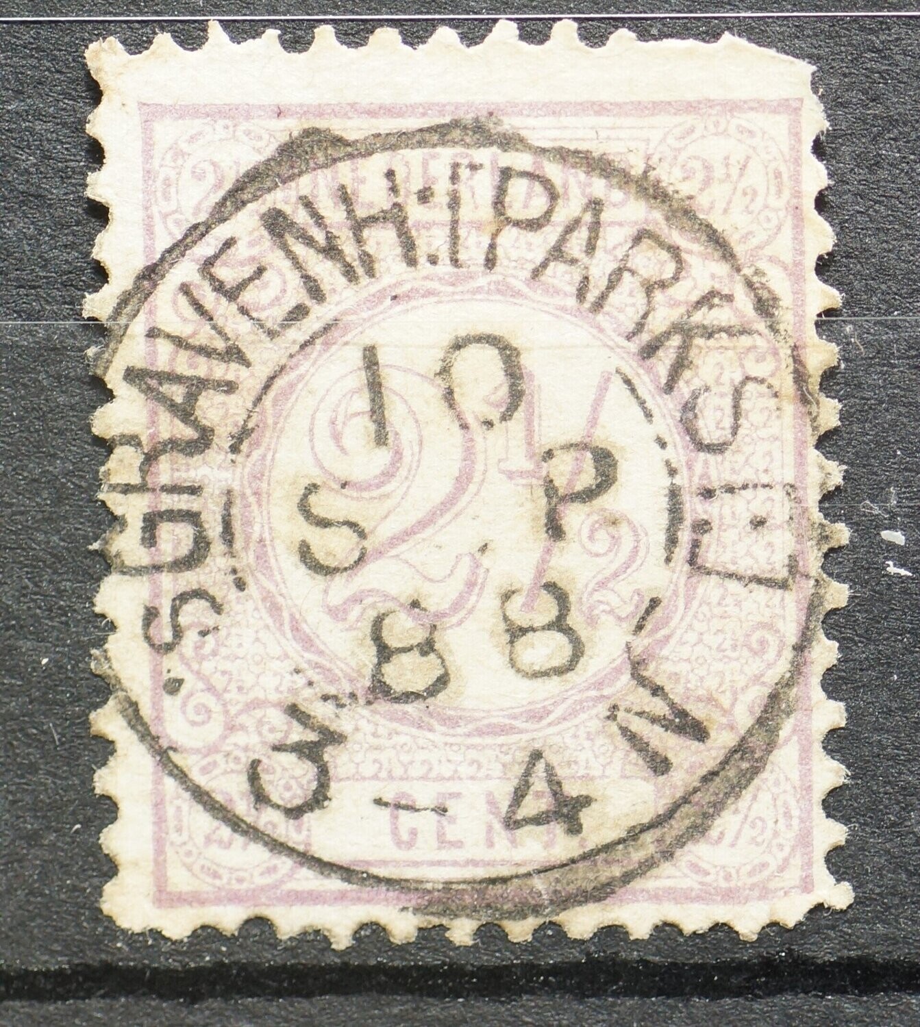 sGravenhage [Parkst:] op NVPH 33
