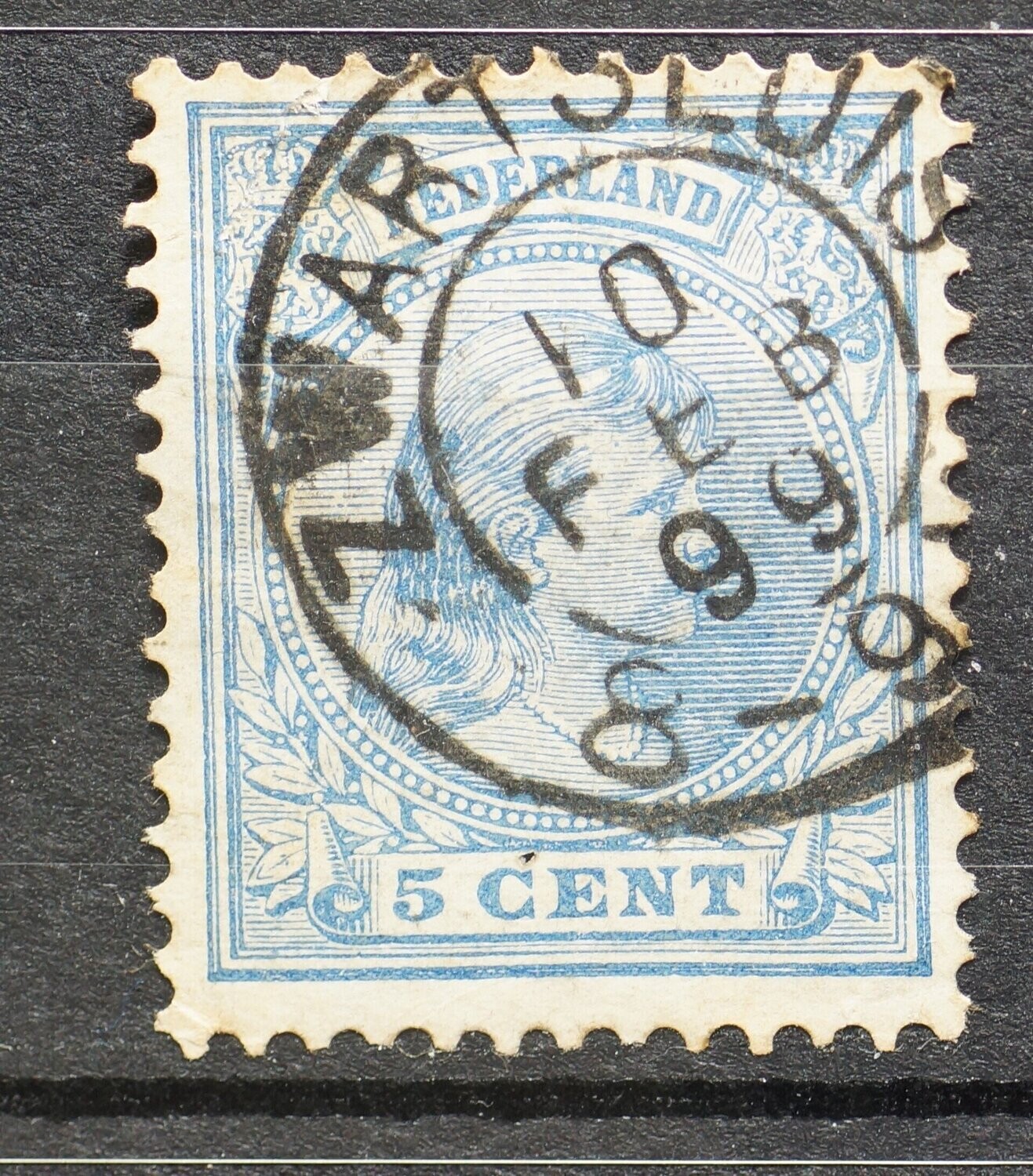Zwartsluis op NVPH 35 (fraai)
