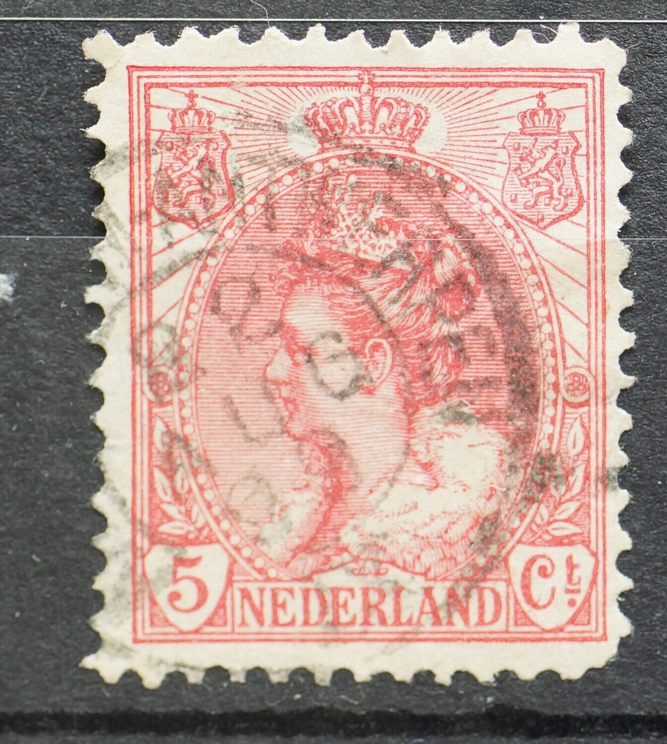 Amsterdam-Antwerpen IX op NVPH 60 (fraai +)