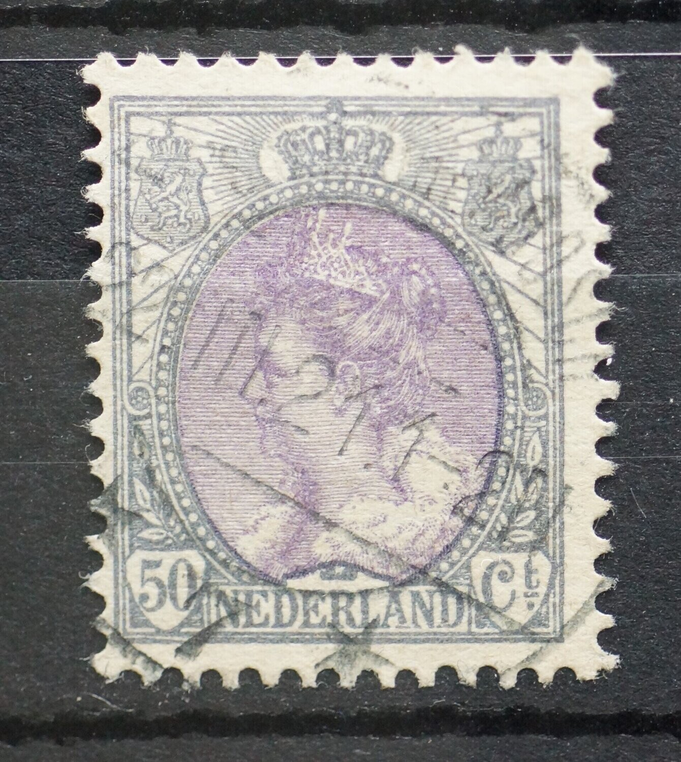 sHertogenbosch 7 op NVPH 75 - vrij zeldzaam sHertogenbosch 7 op NVPH 75 - vrij zeldzaam