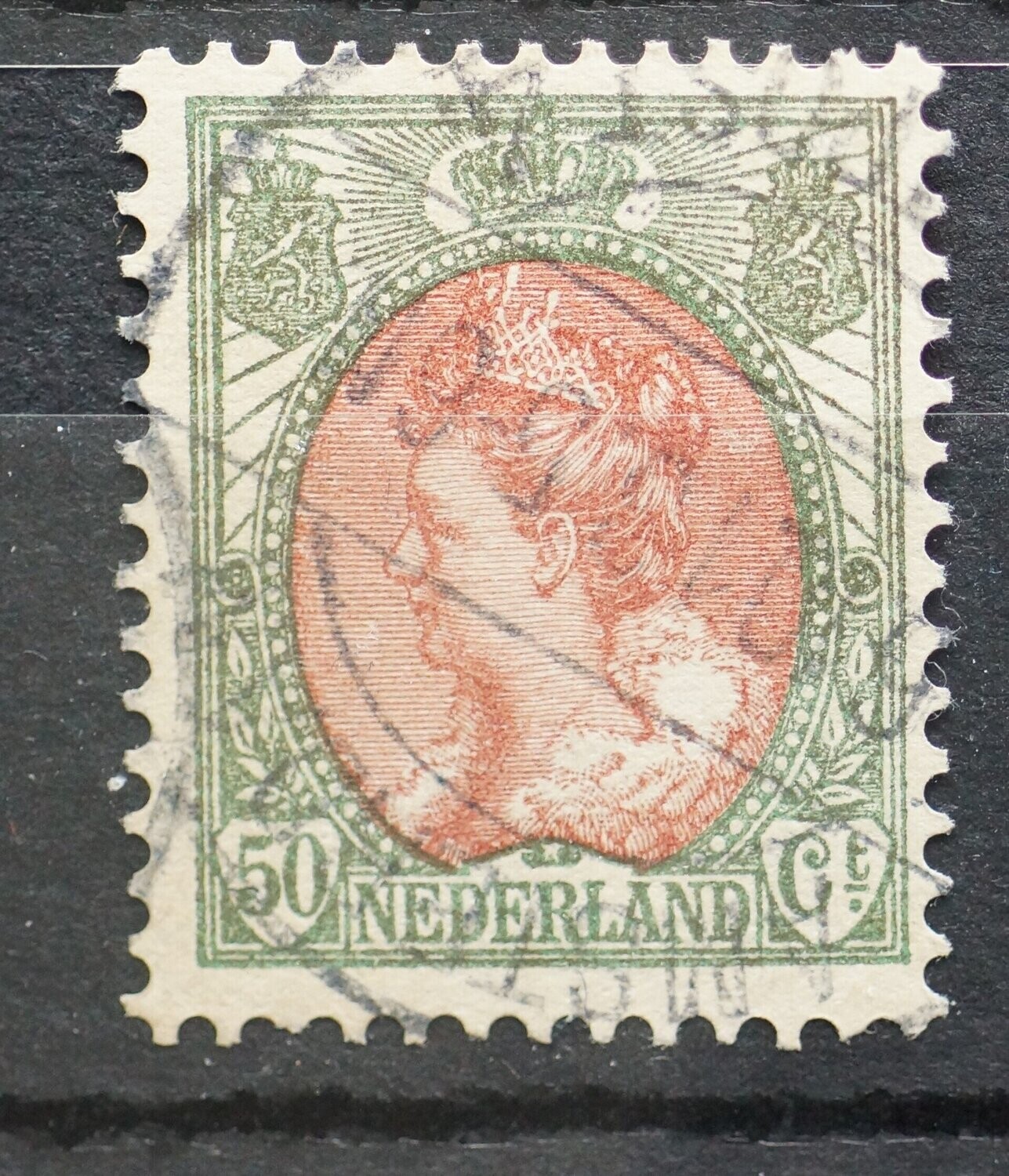 Amsterdam Pakketpost 4 op NVPH 74 Amsterdam Pakketpost 4 op NVPH 74