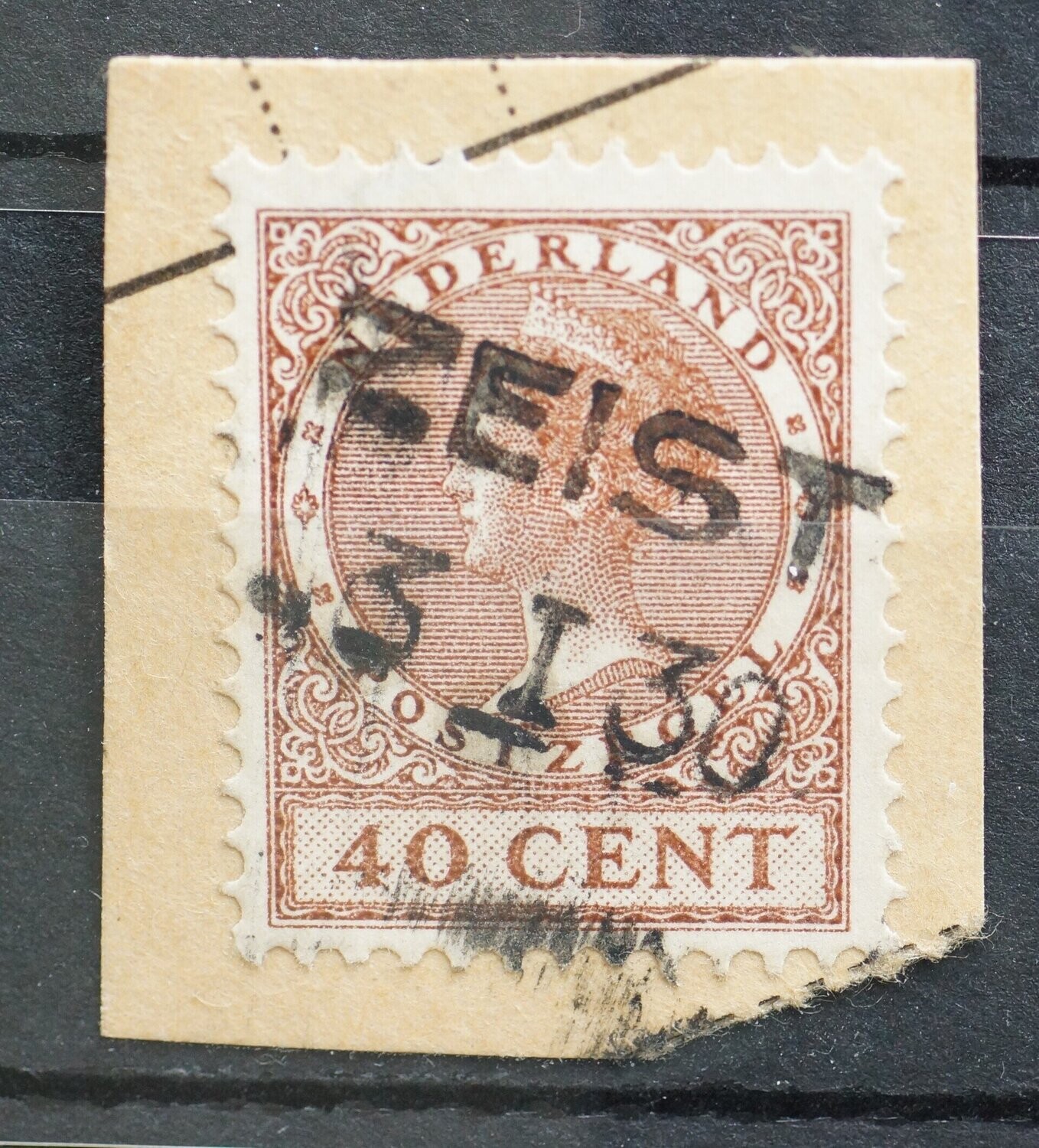 Zeist met datum 3-1-30 op NVPH 196
