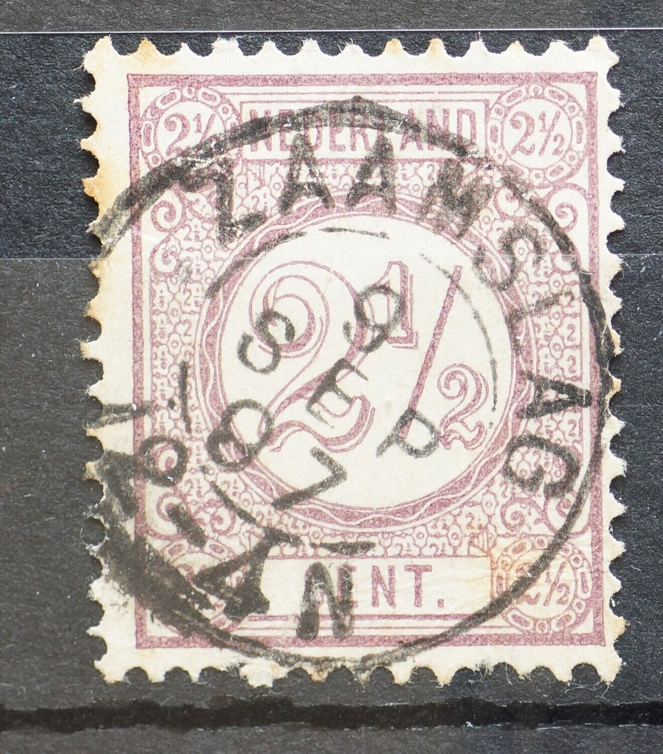 Zaamslag op NVPH 33 Zaamslag op NVPH 33