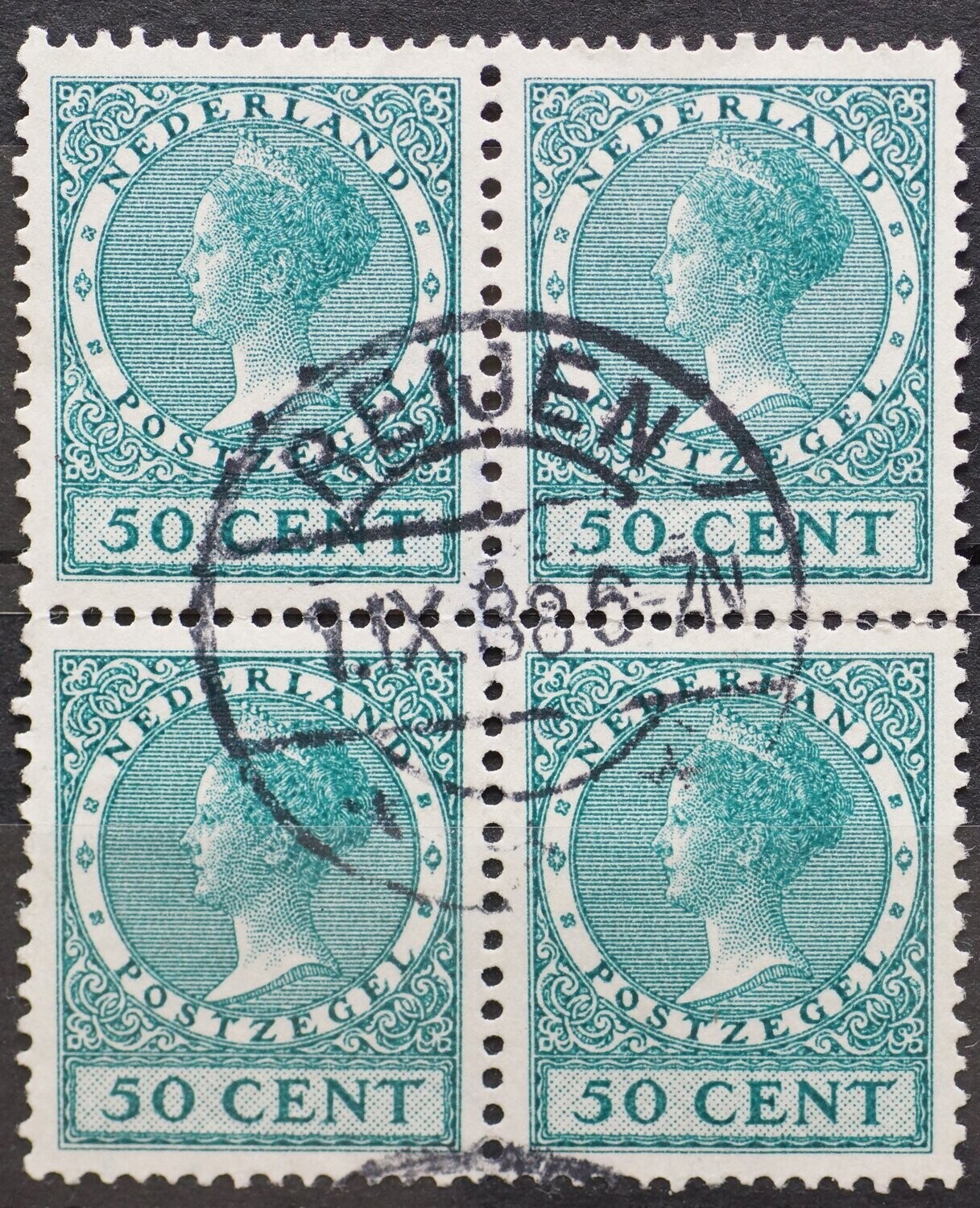 Reijen op NVPH 197 (blok)