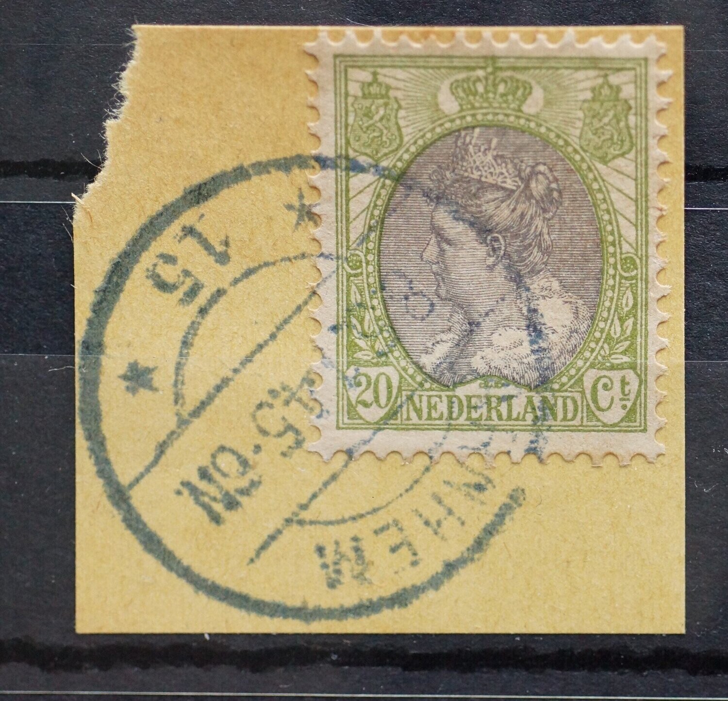 Arnhem 15 op NVPH 69 - vrij schaars Arnhem 15 op NVPH 69 - vrij schaars