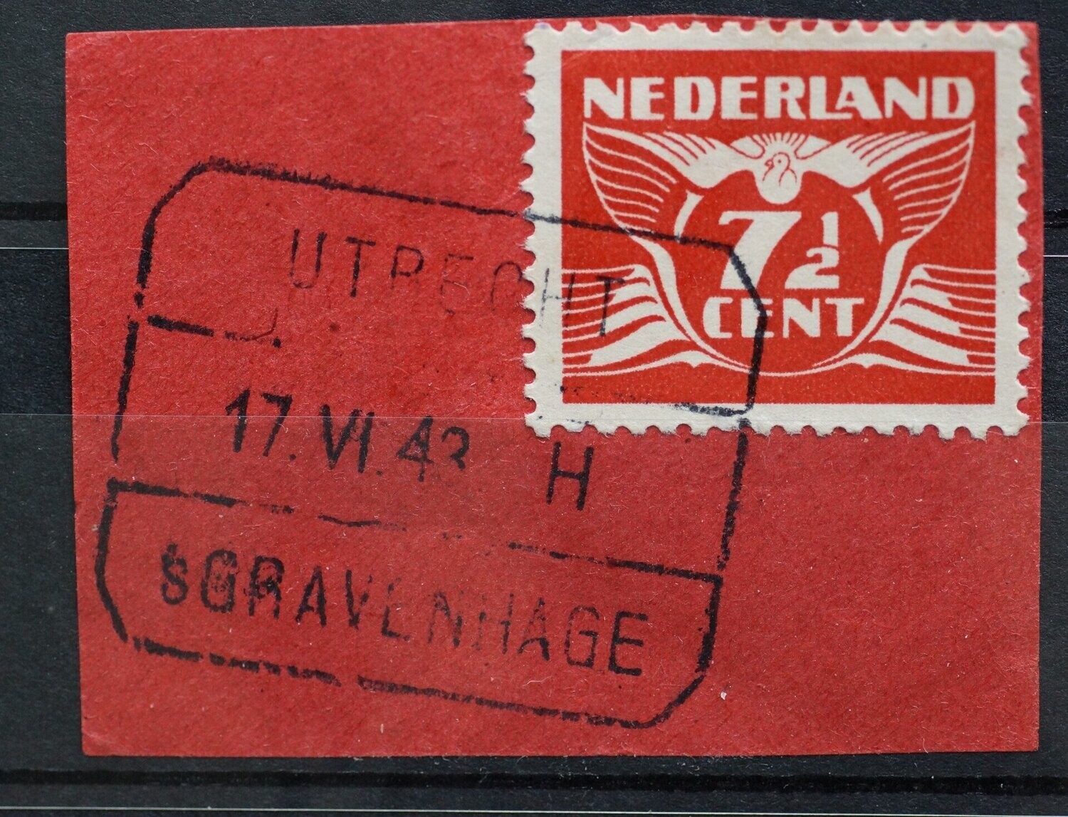 Utrecht - sGravenhage H op NVPH 381