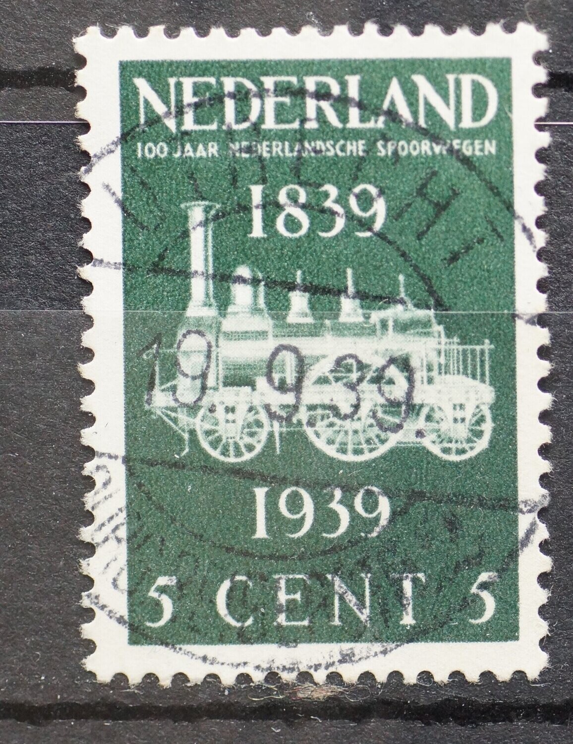 Utrecht Burg. Reigerstr. 2 op NVPH 325 - bijzonder stempel