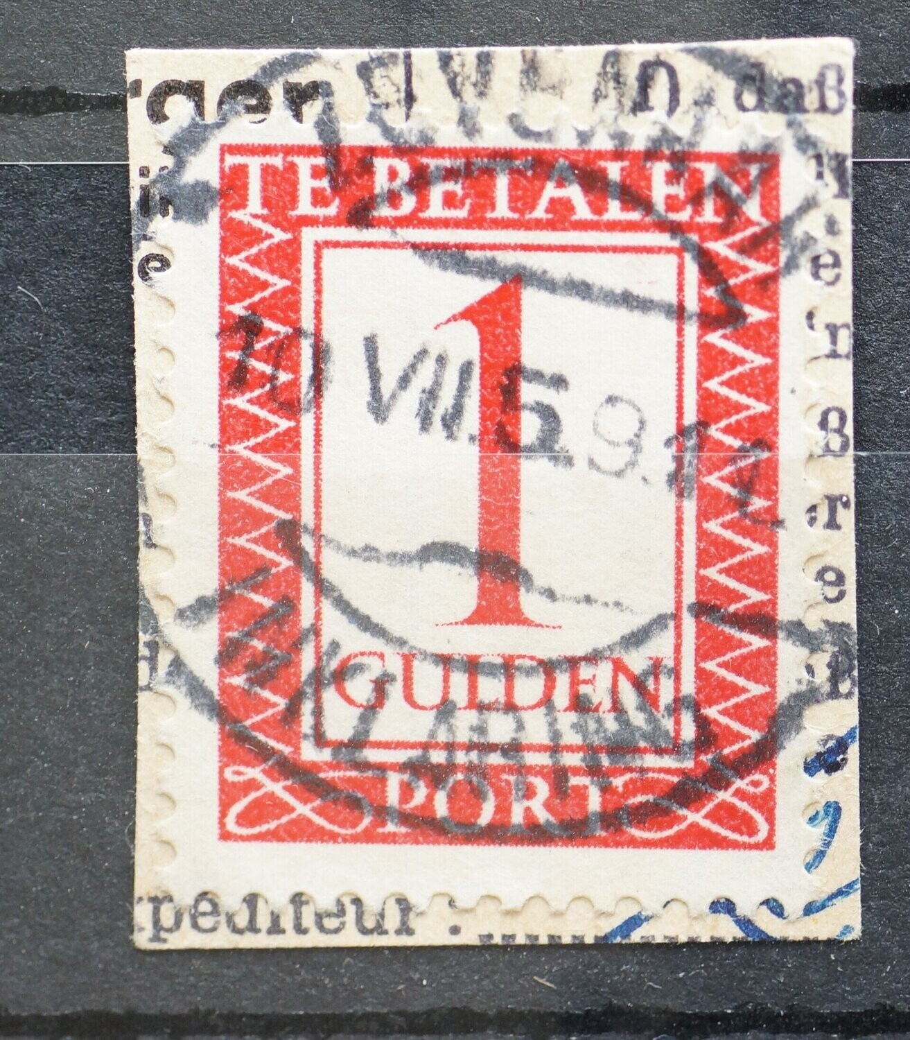 Zevenaar Inklaring op NVPH P105 Zevenaar Inklaring op NVPH P105