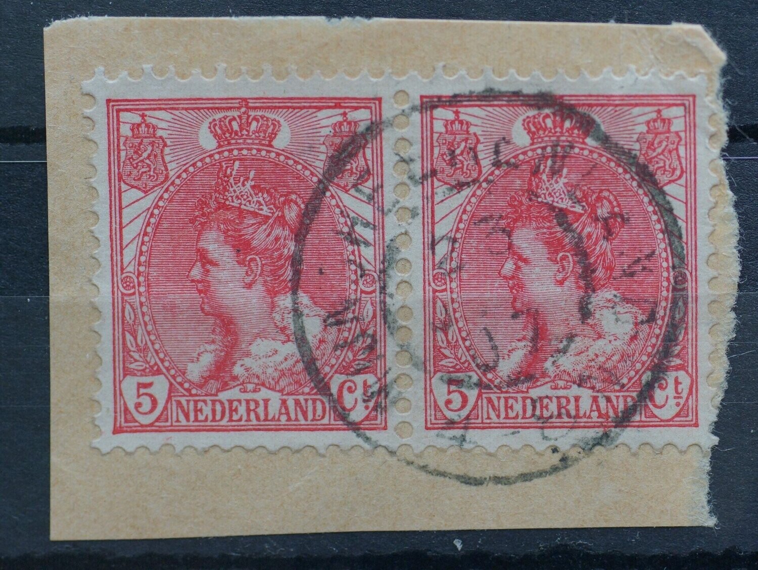 Mijnsheerenland op NVPH 60 (paar)