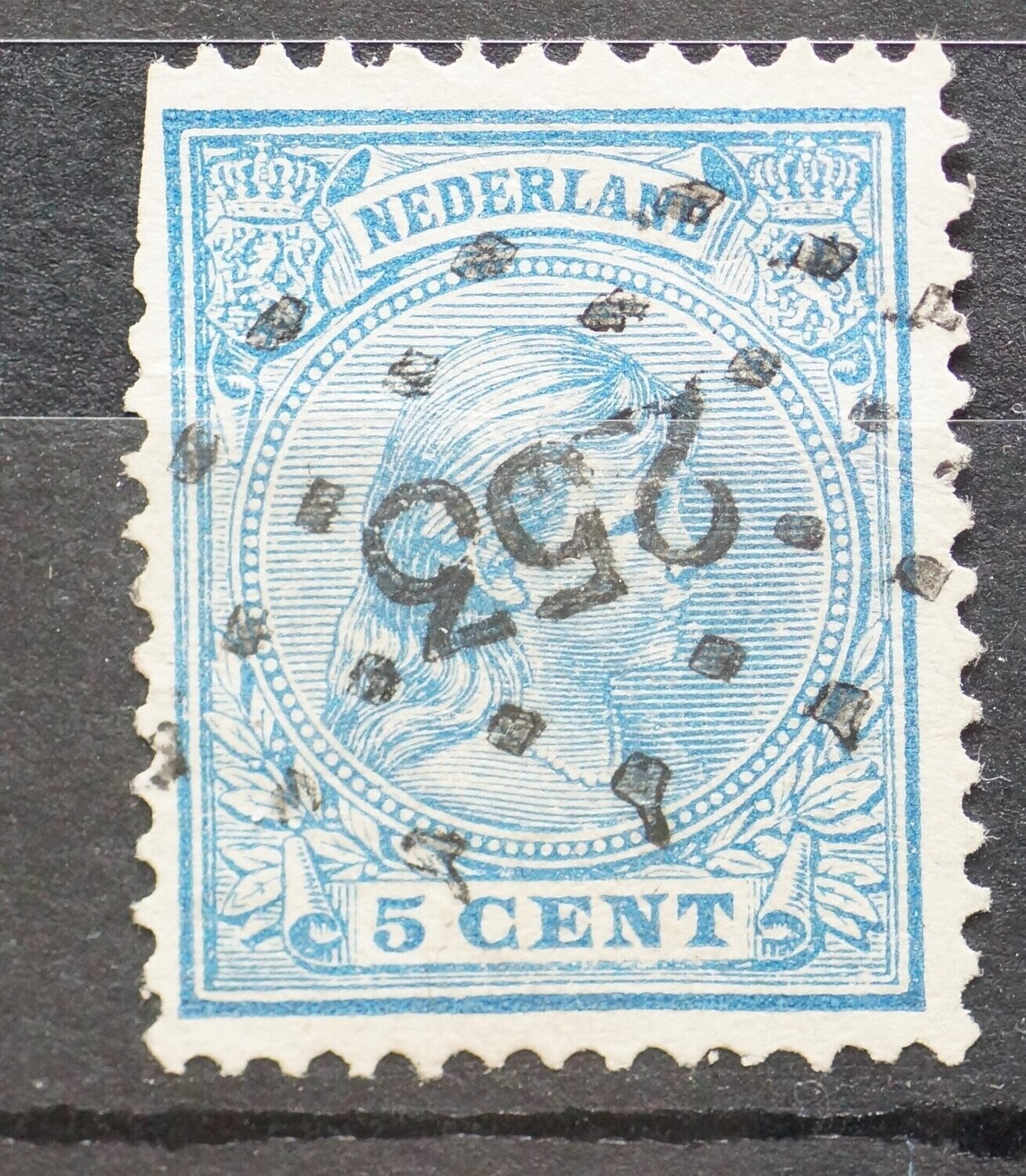 253 (Raalte) op NVPH 35 (fraai +)