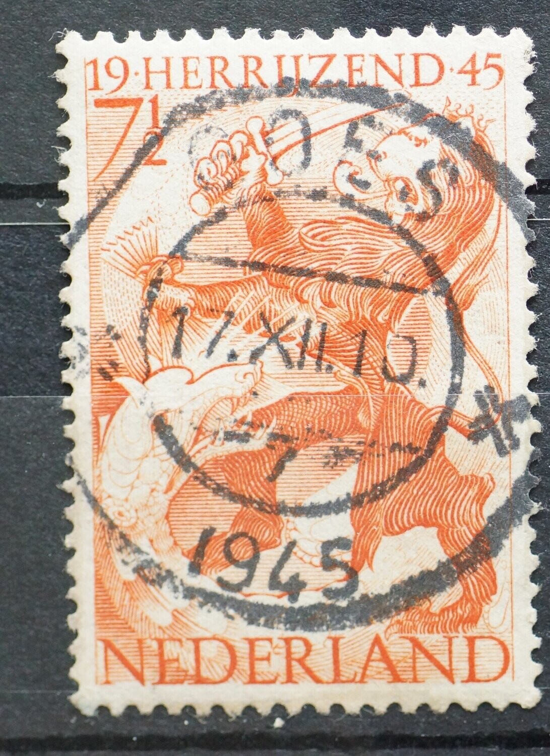 Goes 7 op NVPH 443 - open 4 van 1945