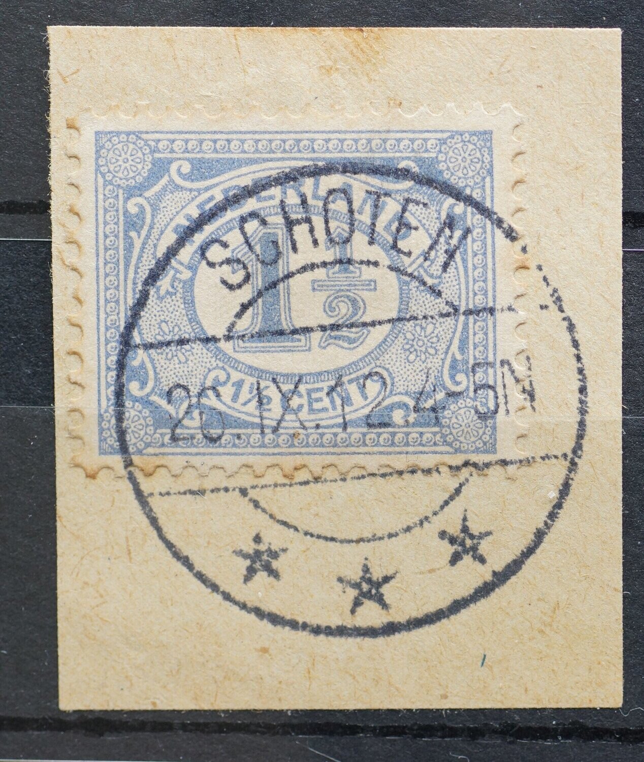 Schoten op NVPH 52 - vrij schaars