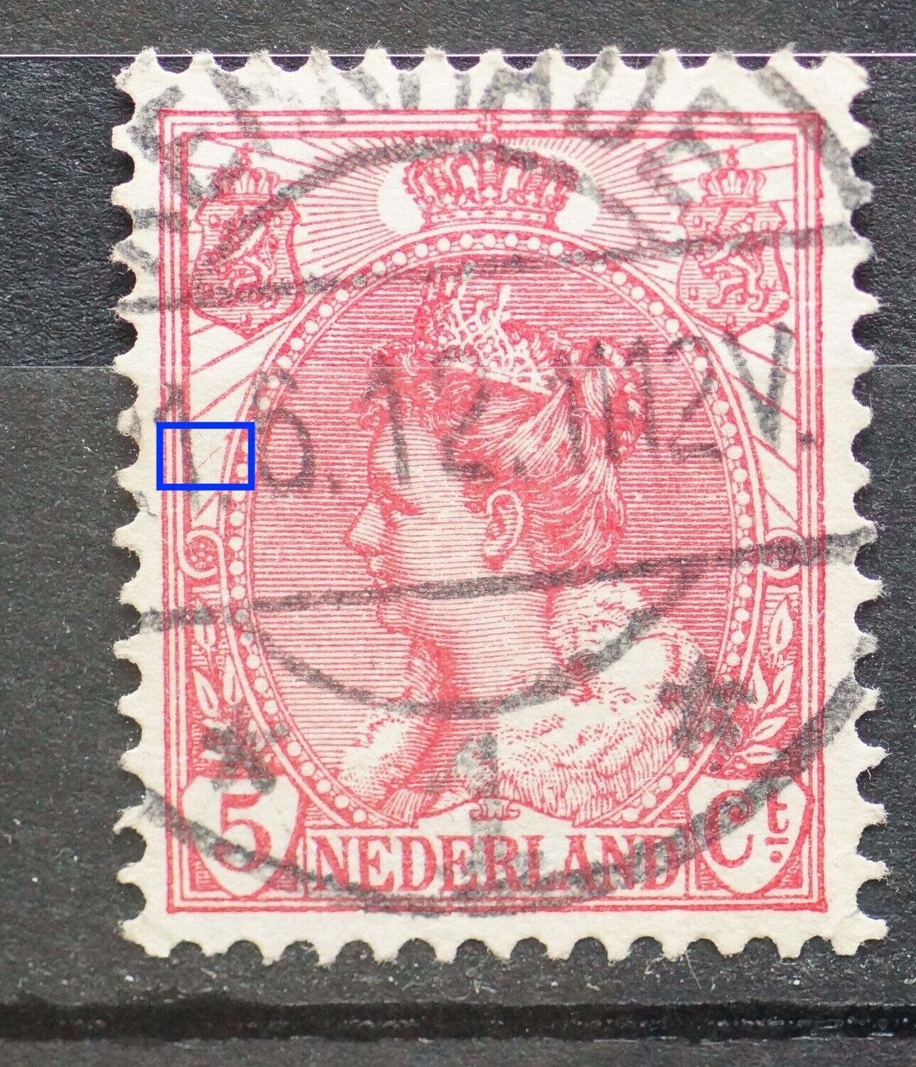 NVPH 60 - dunne straal links NVPH 60 - dunne straal links