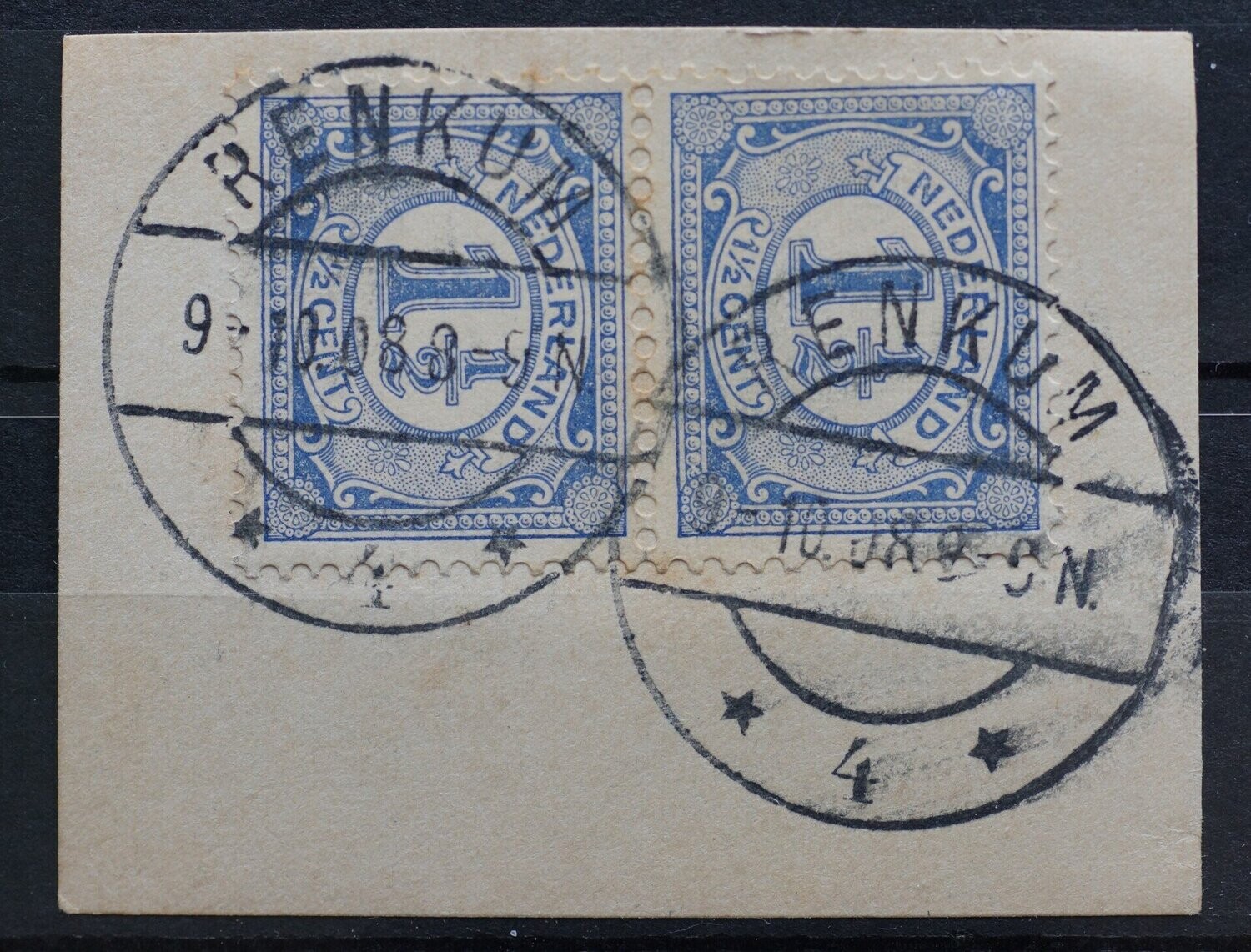 Renkum 4 op NVPH 52 (paar)