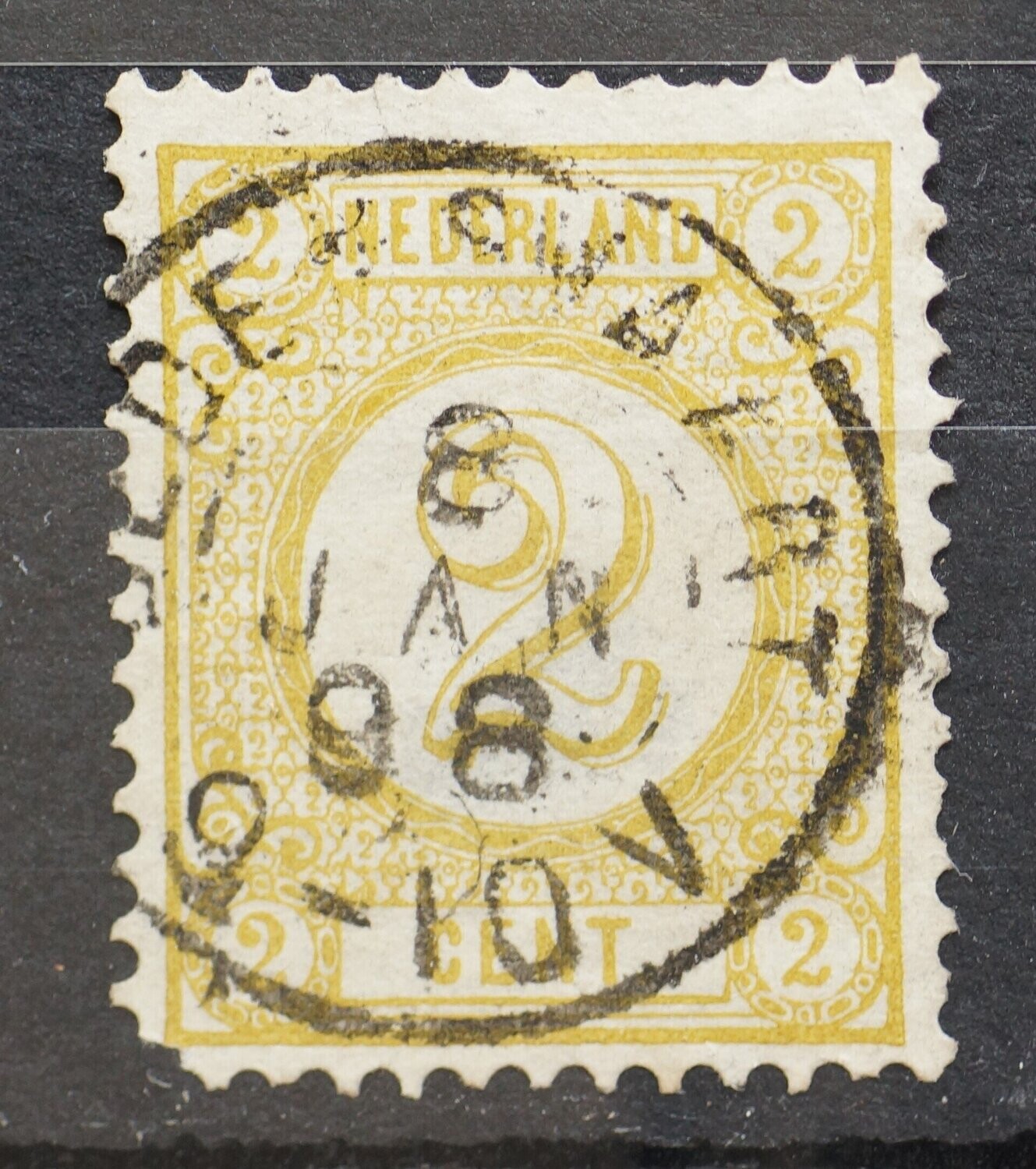 Dedemsvaart op NVPH 32 (fraai +)