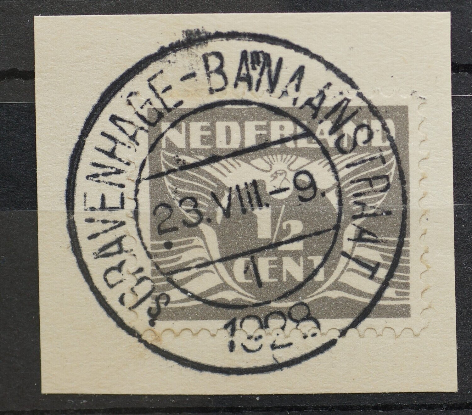 sGravenhage- Banaanstraat 1 op NVPH 169 sGravenhage- Banaanstraat 1 op NVPH 169