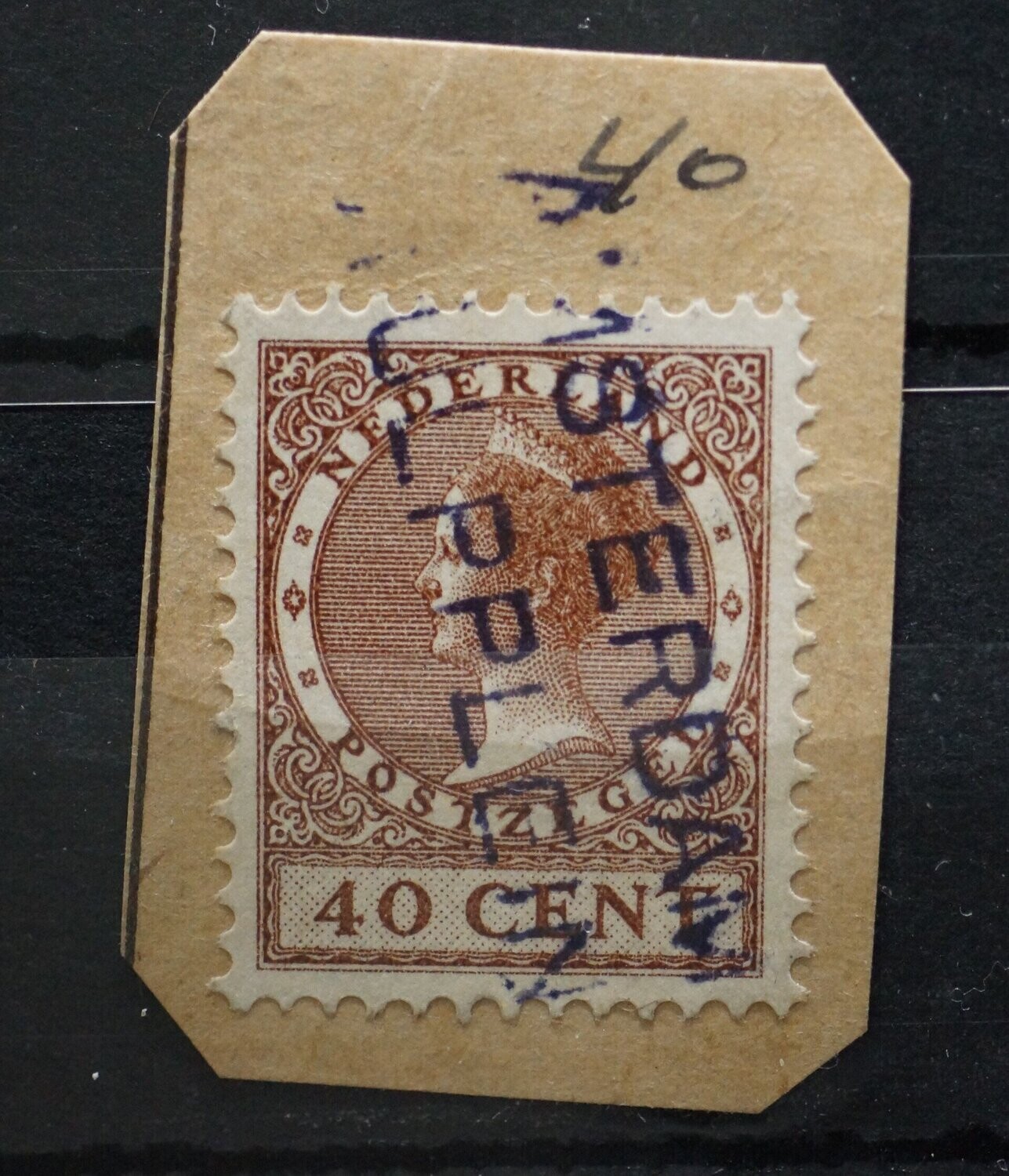 Amsterdam Tulpplein op NVPH 196