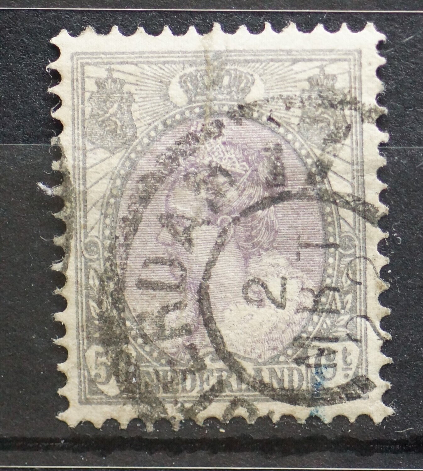 Amsterdam 17 op NVPH 75 (1922)