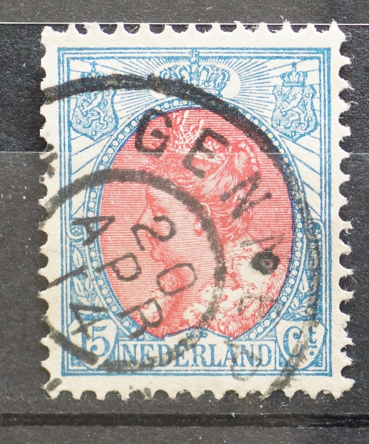 Gennep op NVPH 65 - 1914 - laat!