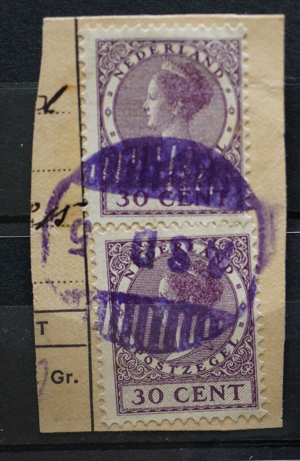 ASD 5 (Amsterdam Van der Helststr.) op NVPH 194 (paar)