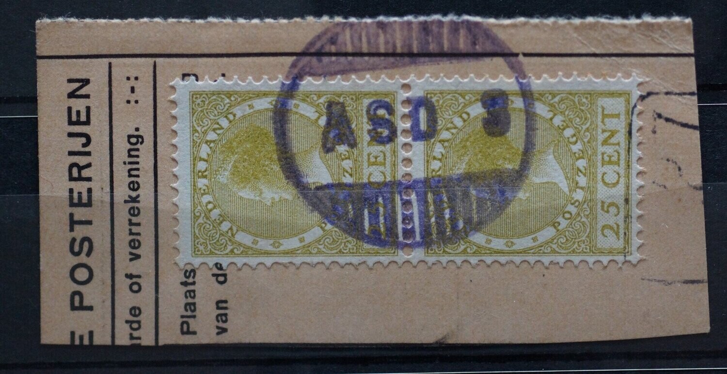 ASD 3 (Amsterdam Linnaeusstr/Sarphatistr.) op NVPH 192 (paar)