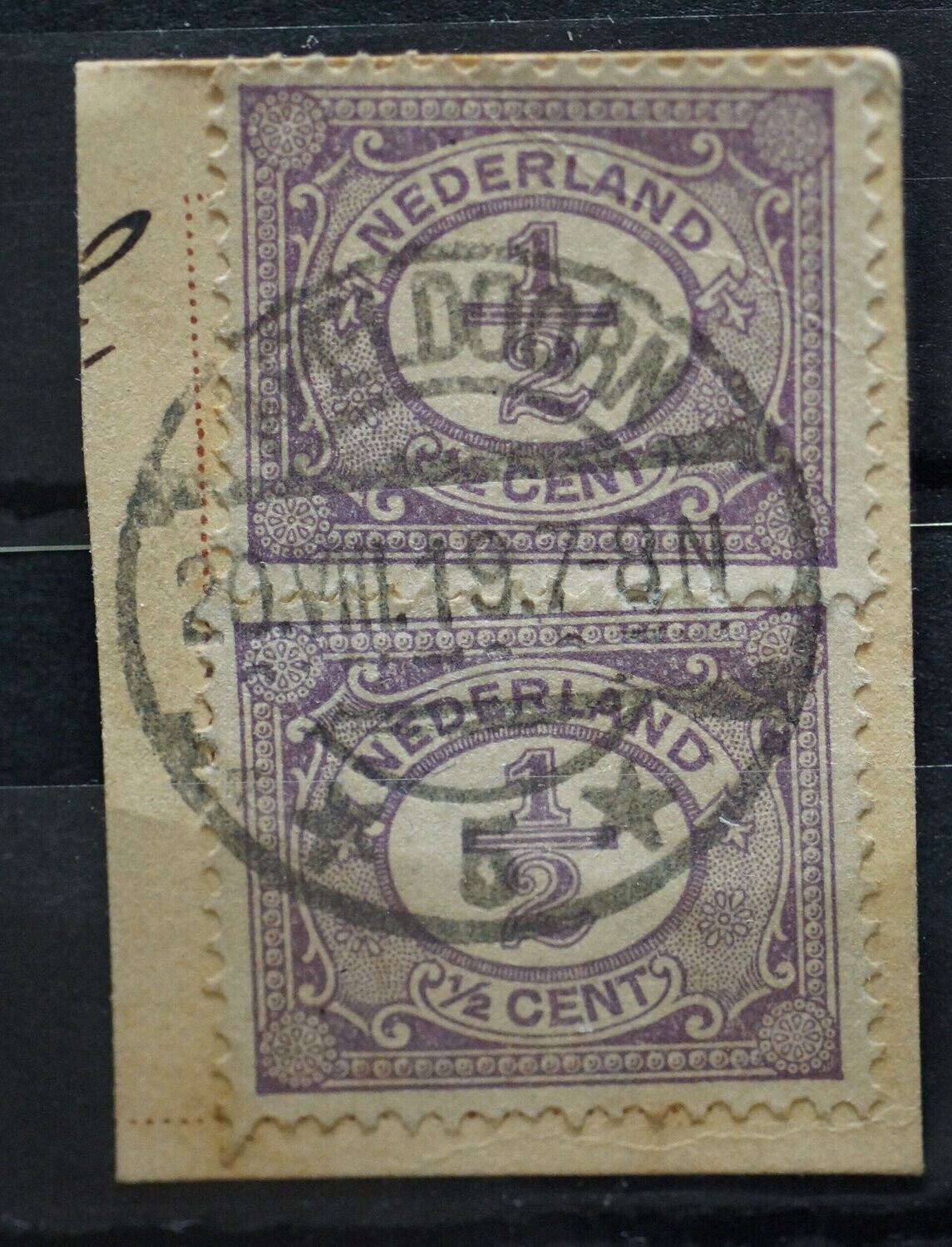 Apeldoorn 5 op NVPH 50 (paar)