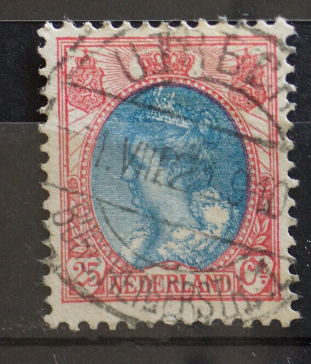 Utrecht Burg. Reigerstr. 1 op NVPH 71 - vrij schaars Utrecht Burg. Reigerstr. 1 op NVPH 71 - vrij schaars