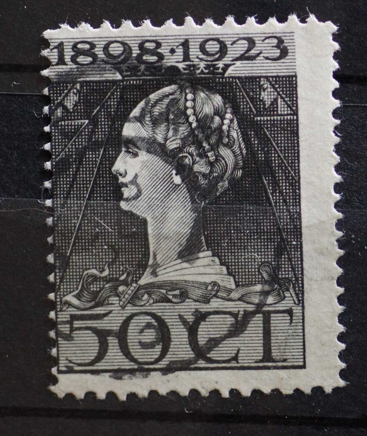 Amsterdam 3 (1924) op NVPH 128