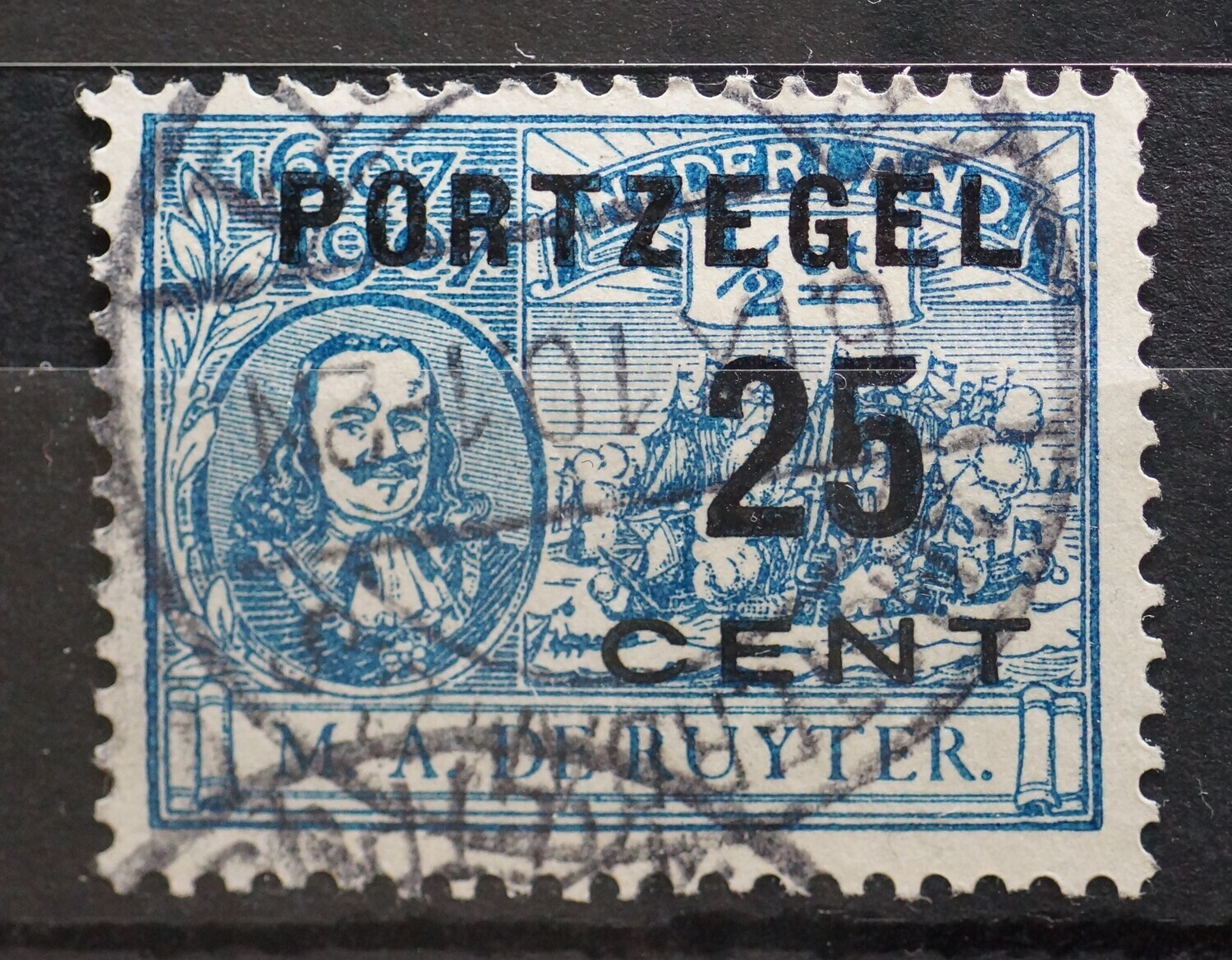 Amsterdam C.S. pakketpost 1 op NVPH P41 - zeldzaam