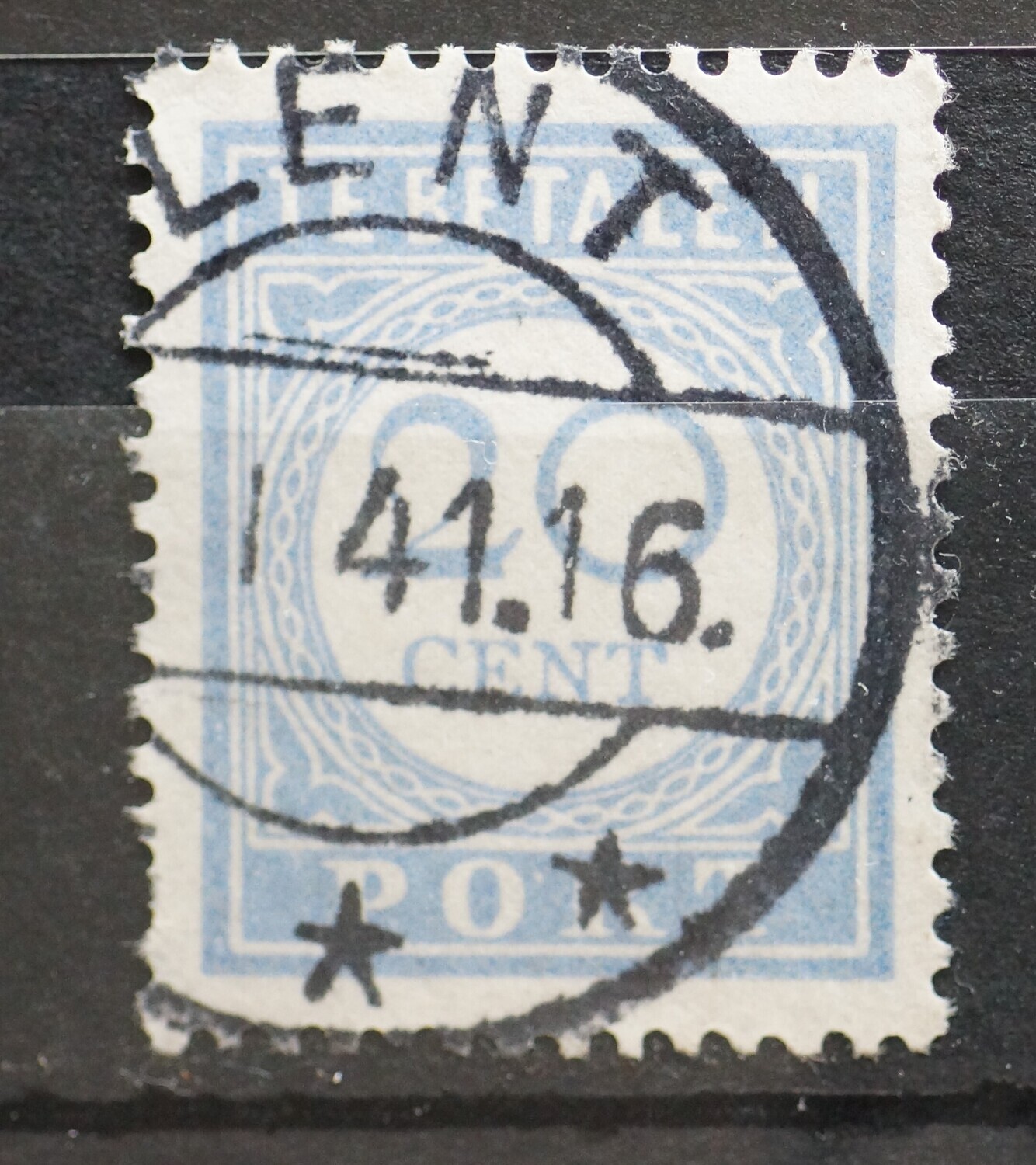 Lent op NVPH P58