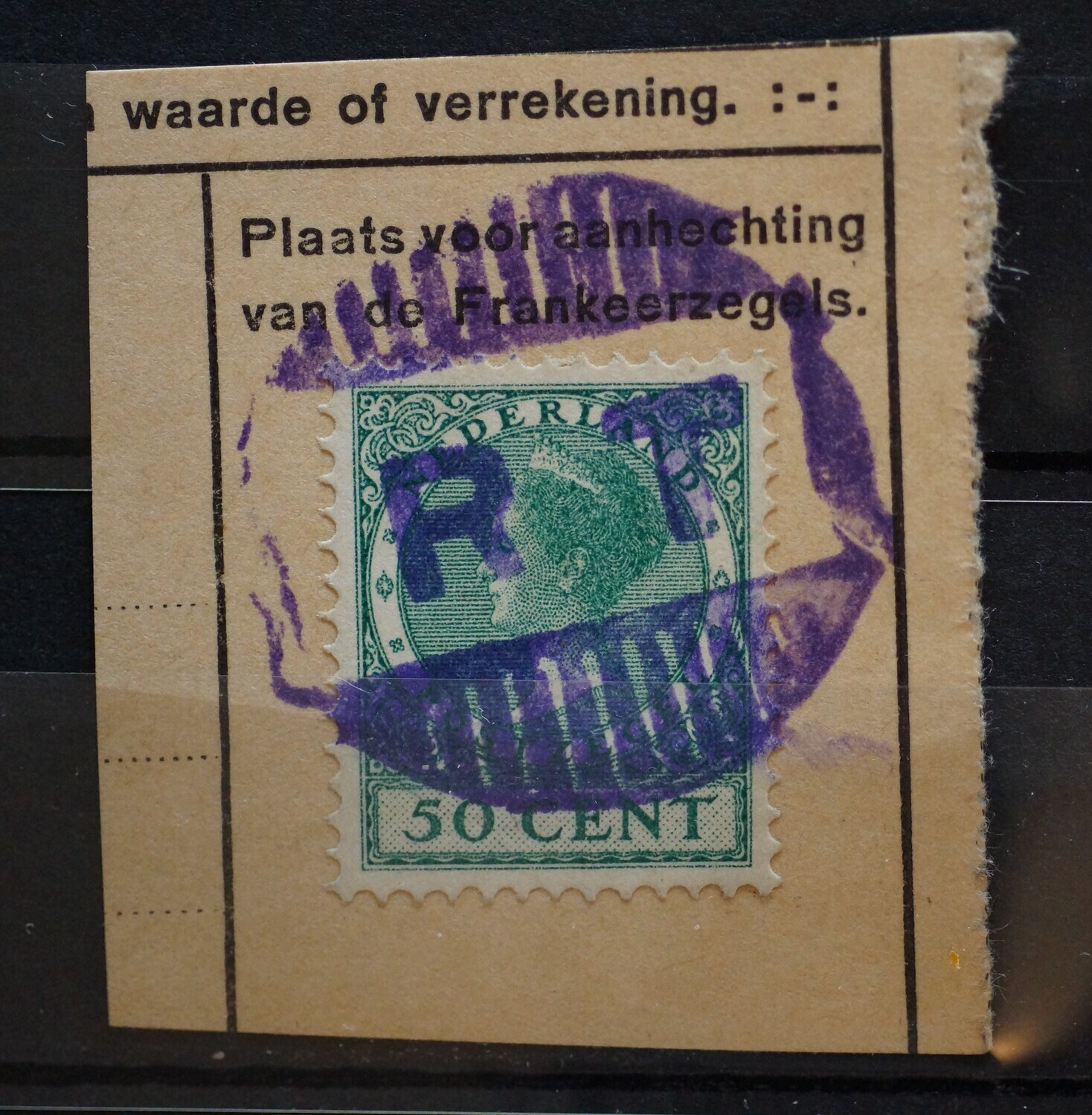 RT (Rotterdam) op NVPH 161